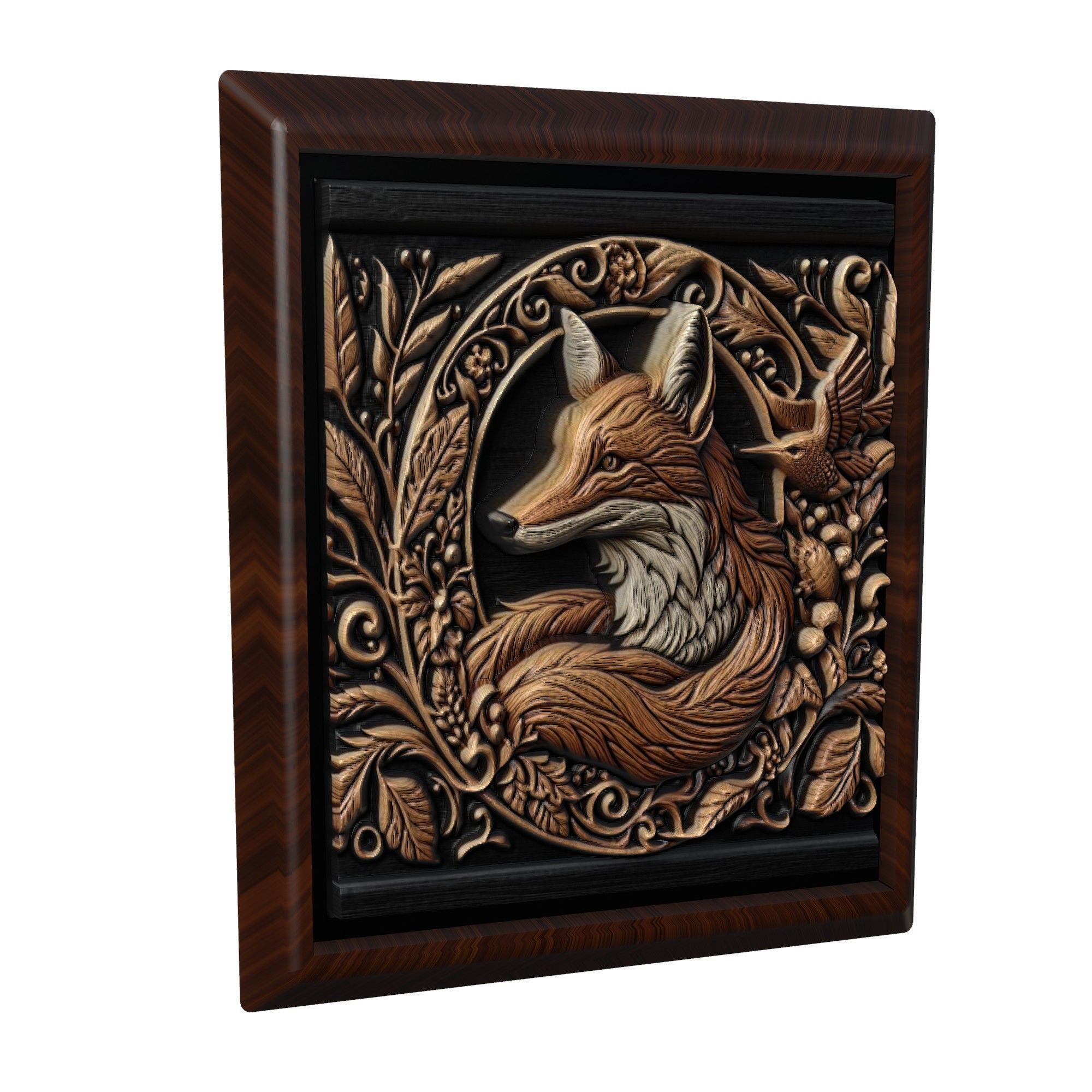 Fox Animal 3D print model_1