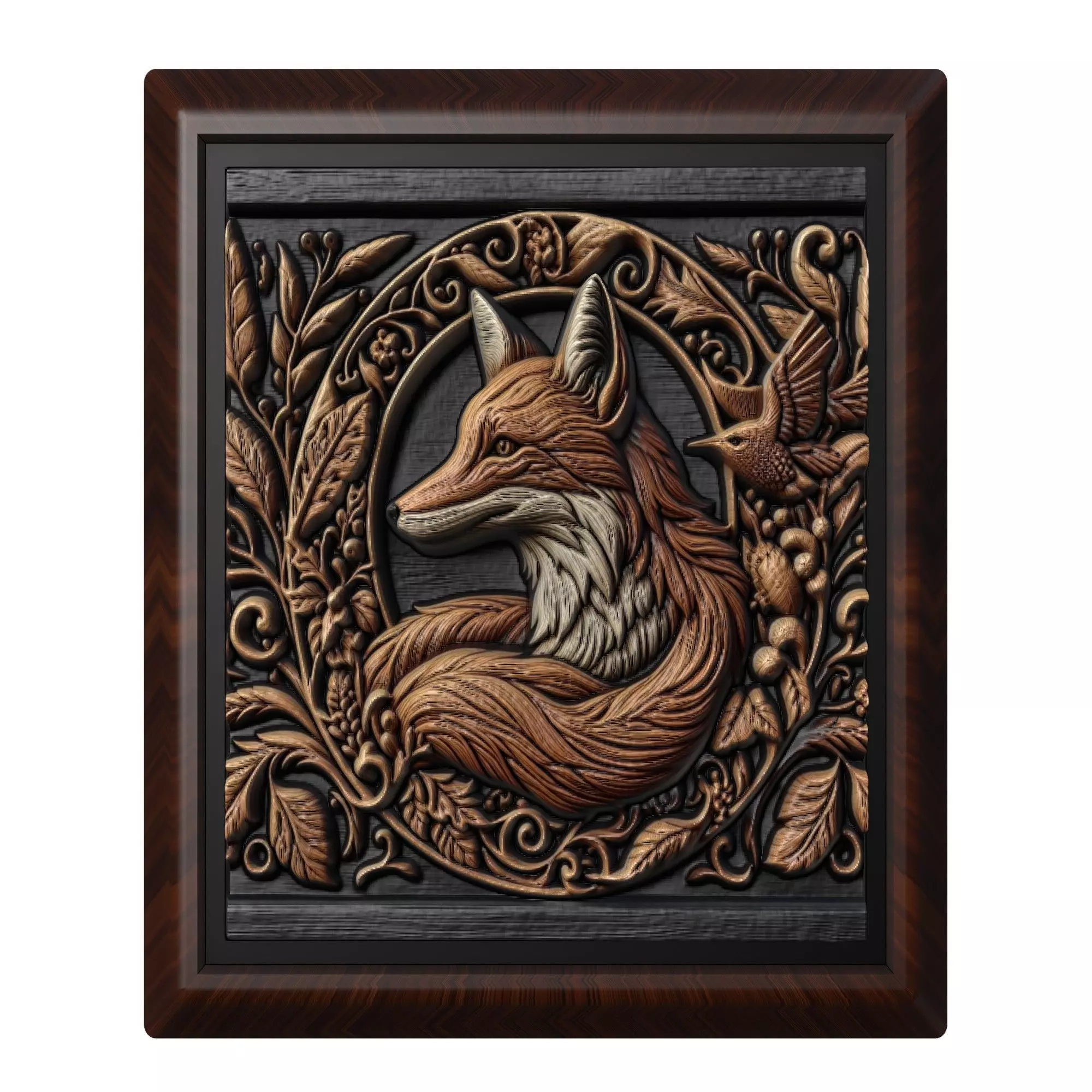 Fox Animal 3D print model_0