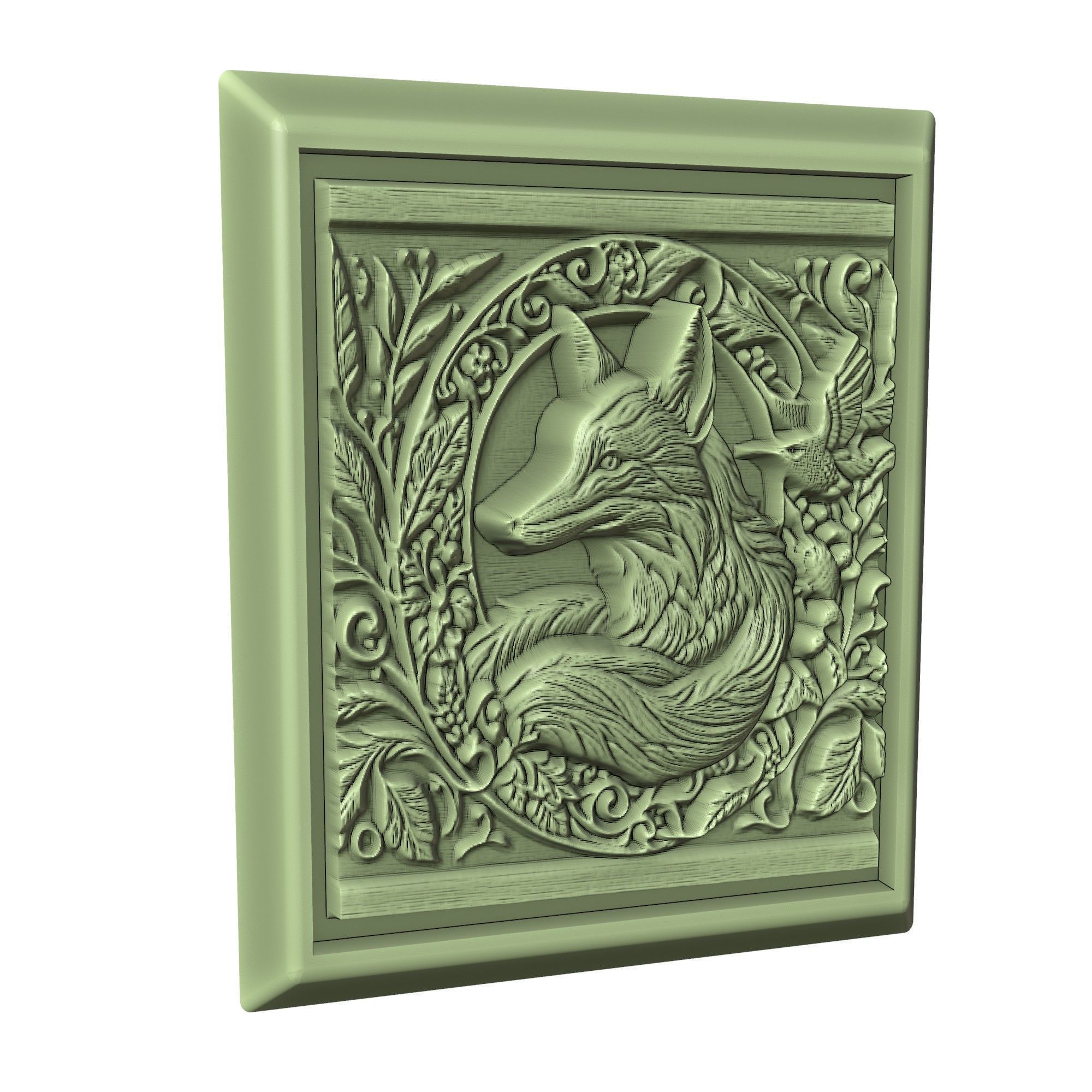 Fox Animal 3D print model_3