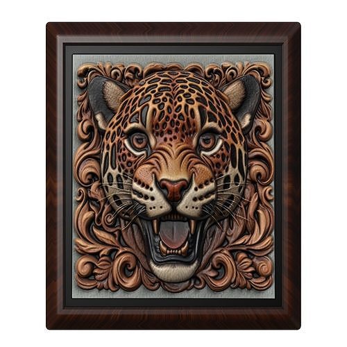 Jaguar Animal 3D print model