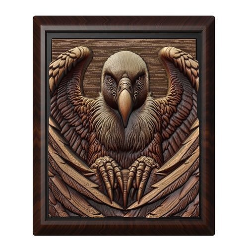 Vulture Animal 3D print model