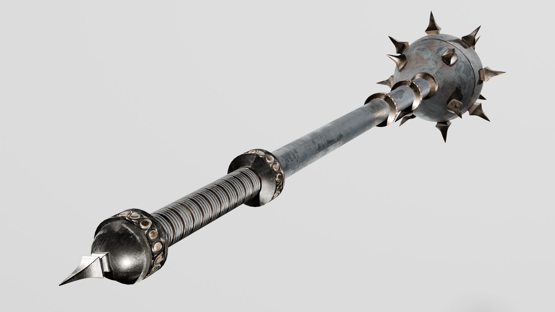 Morning Star 3D model_4