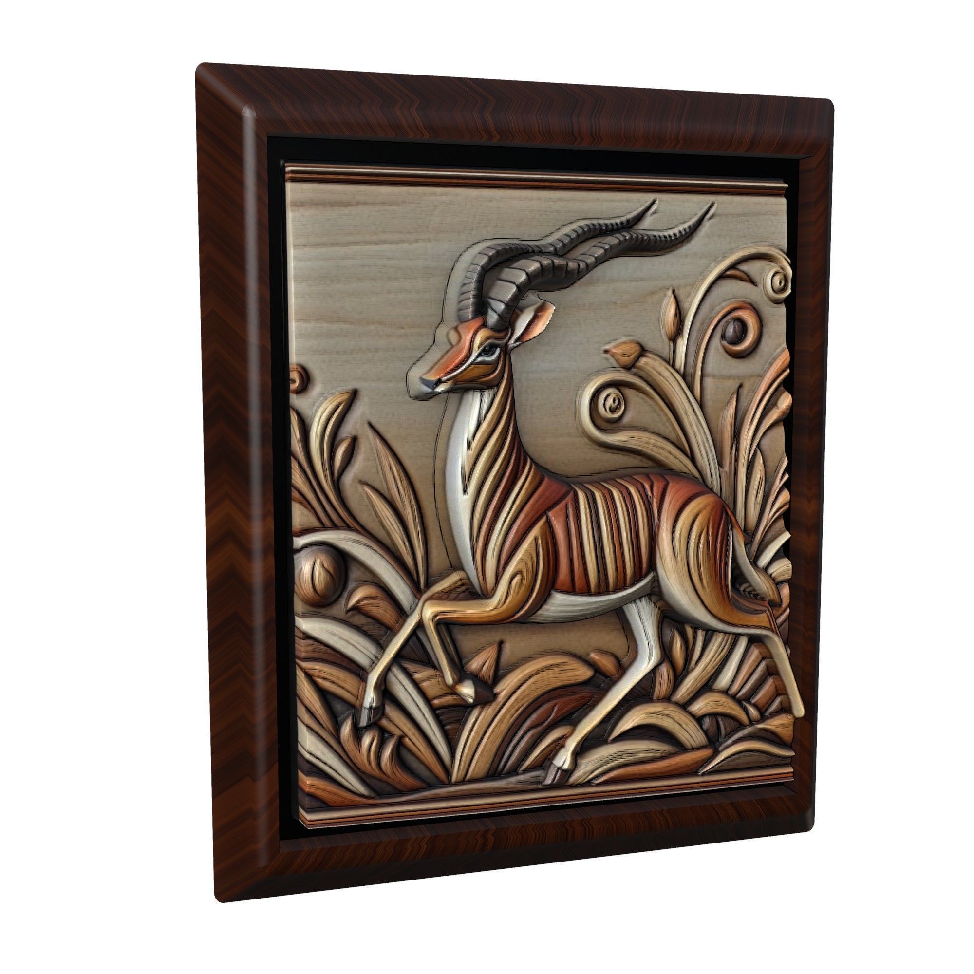 Antelope Animal 3D print model_1