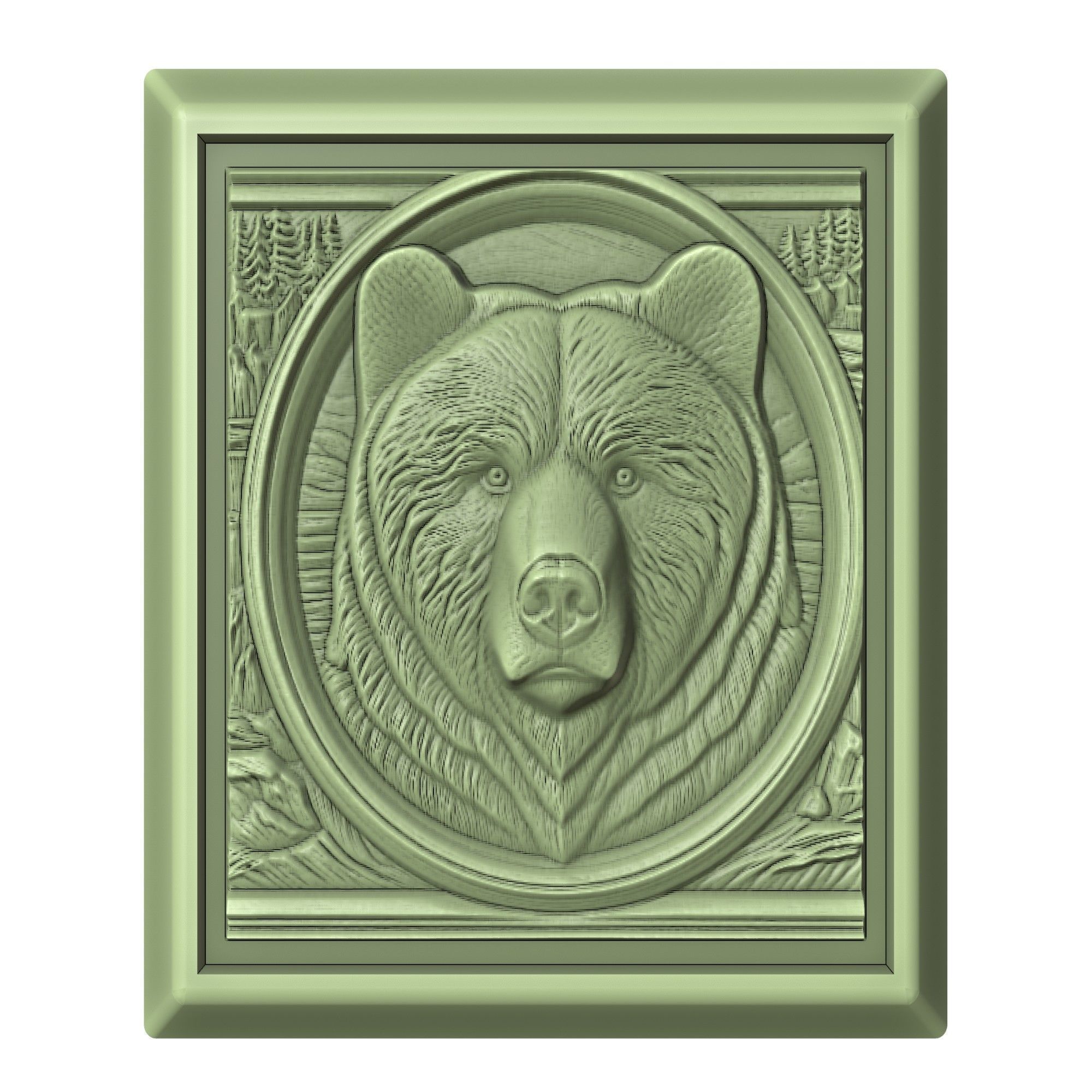 Bear Animal 3D print model_2