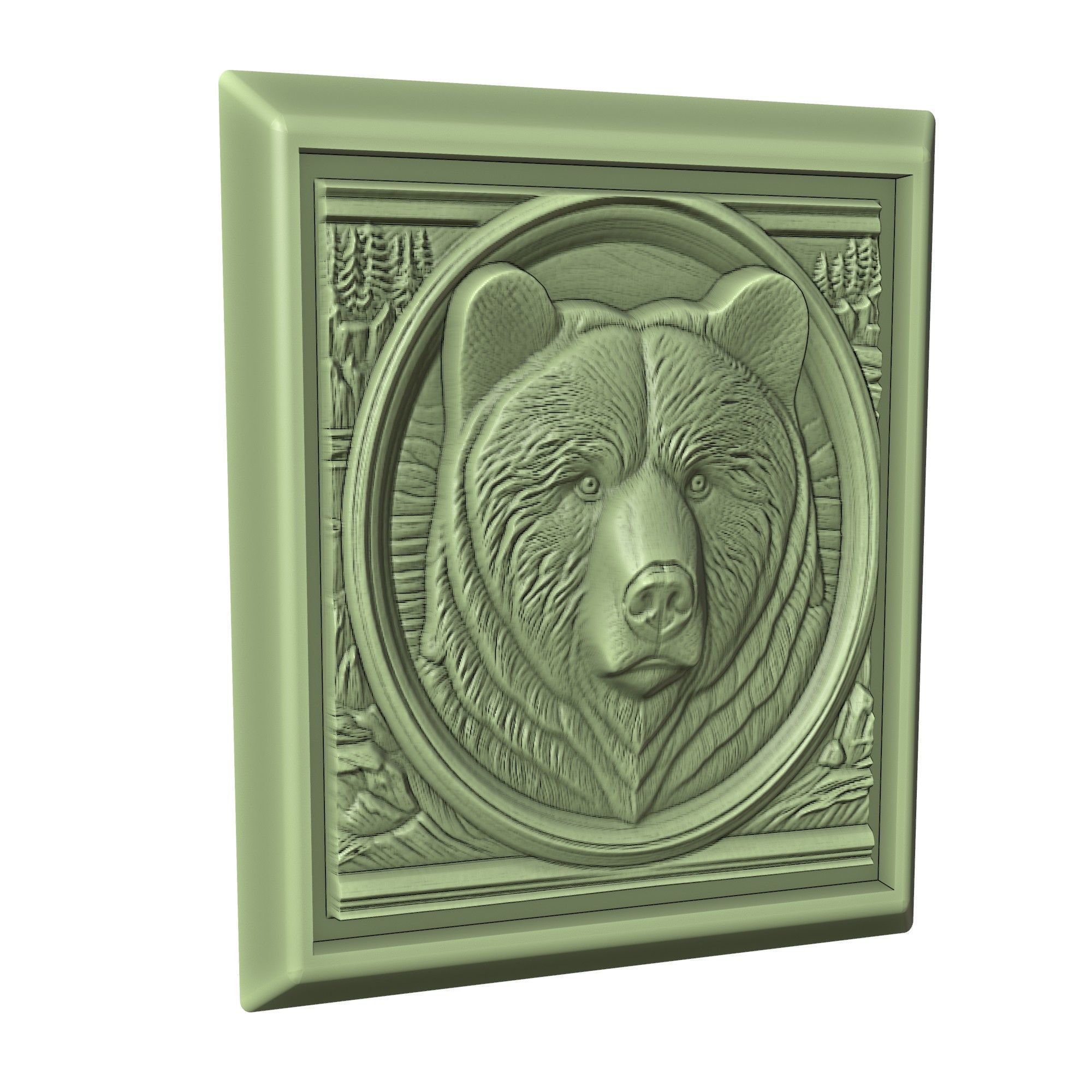 Bear Animal 3D print model_3