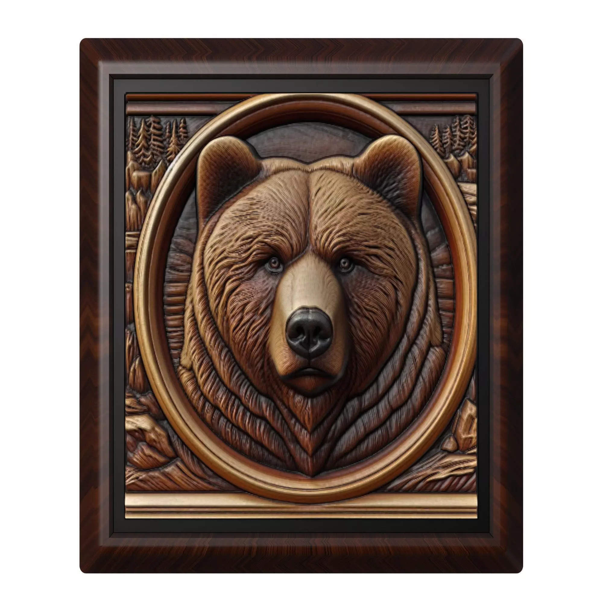 Bear Animal 3D print model_0