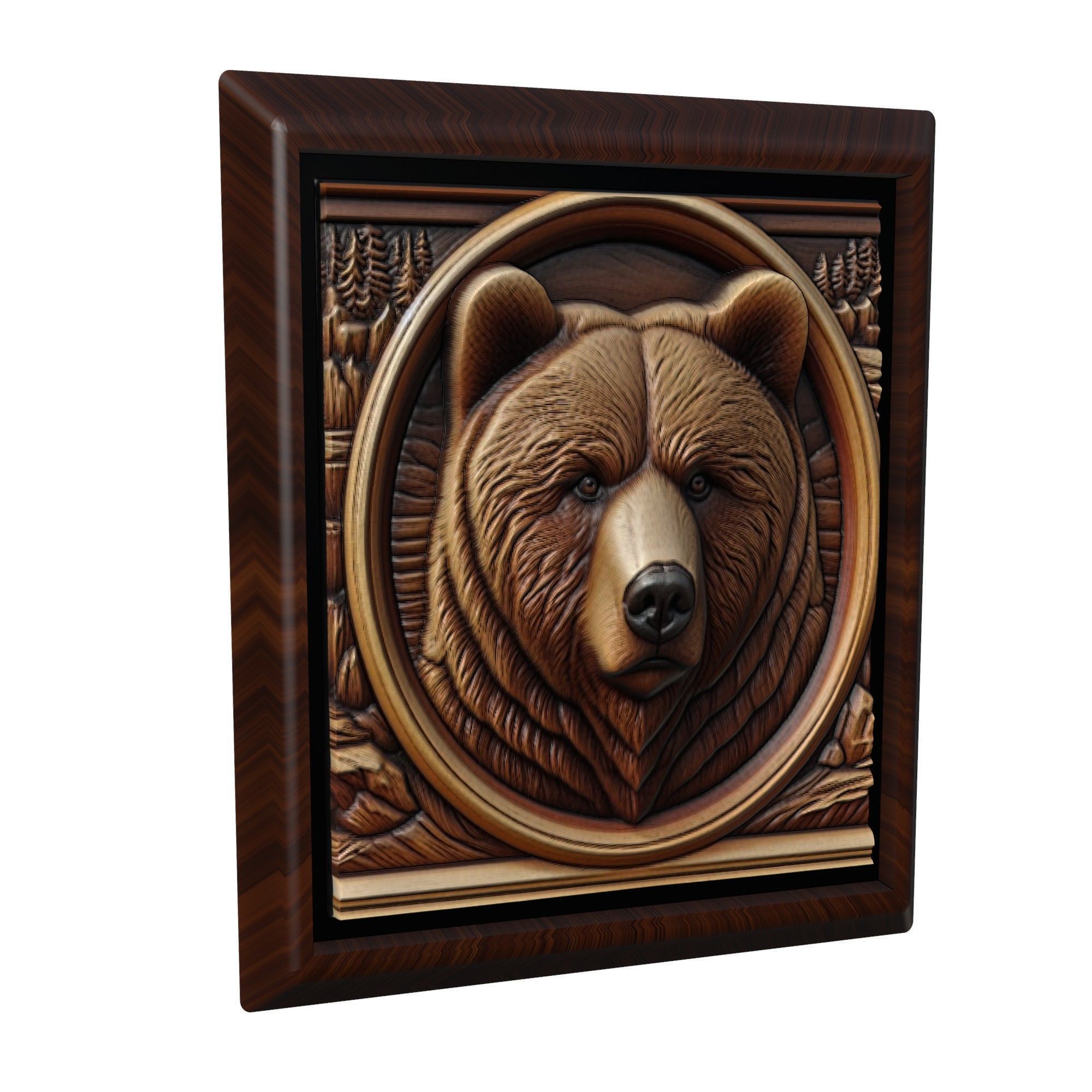 Bear Animal 3D print model_1