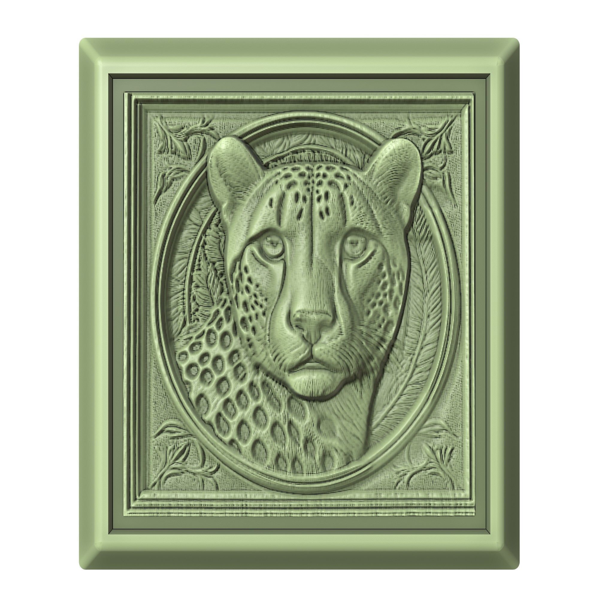 Cheetah Animal 3D print model_2