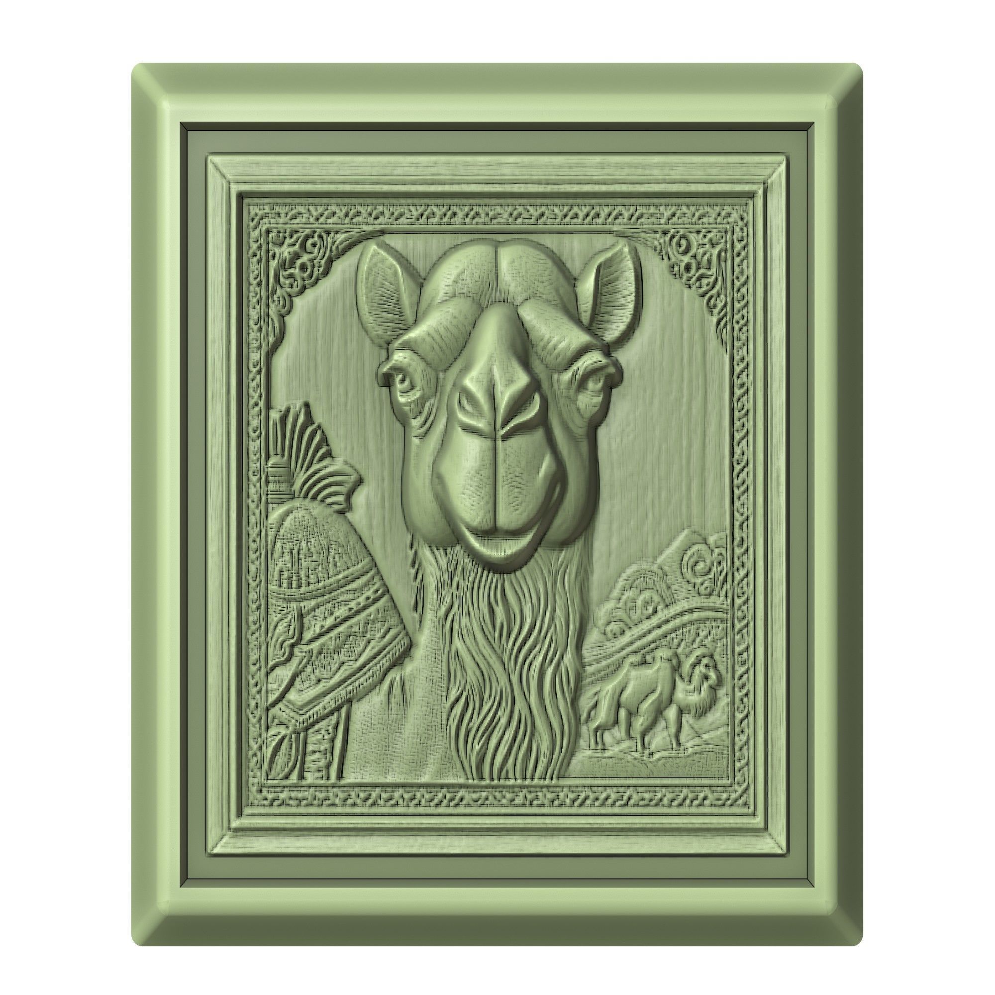 Camel Animal 3D print model_2