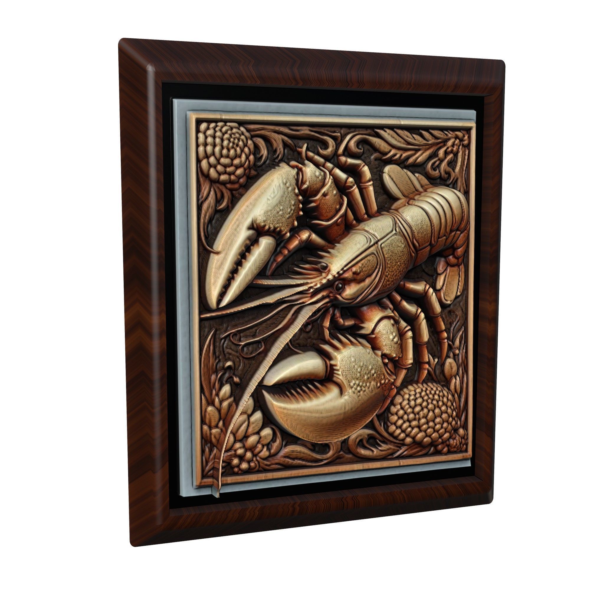 Lobster Animal 3D print model_1