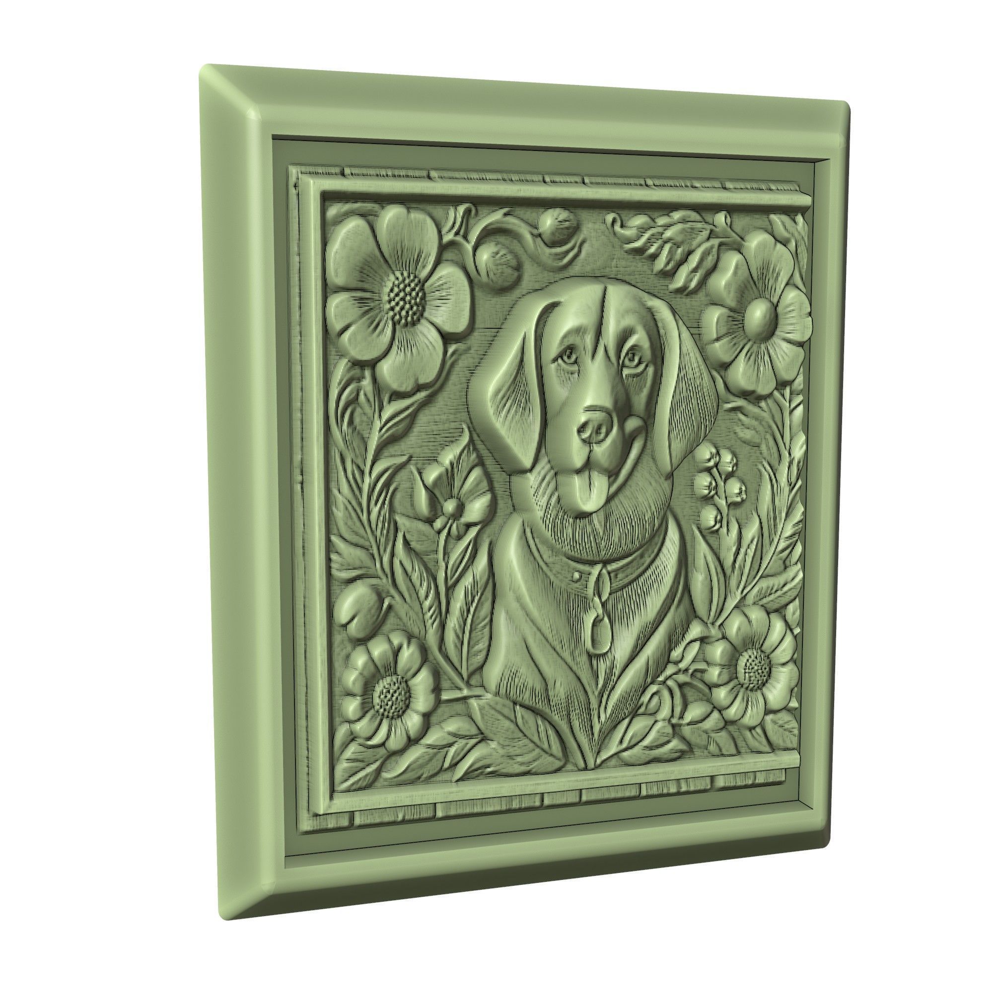 Dog Animal 3D print model_2