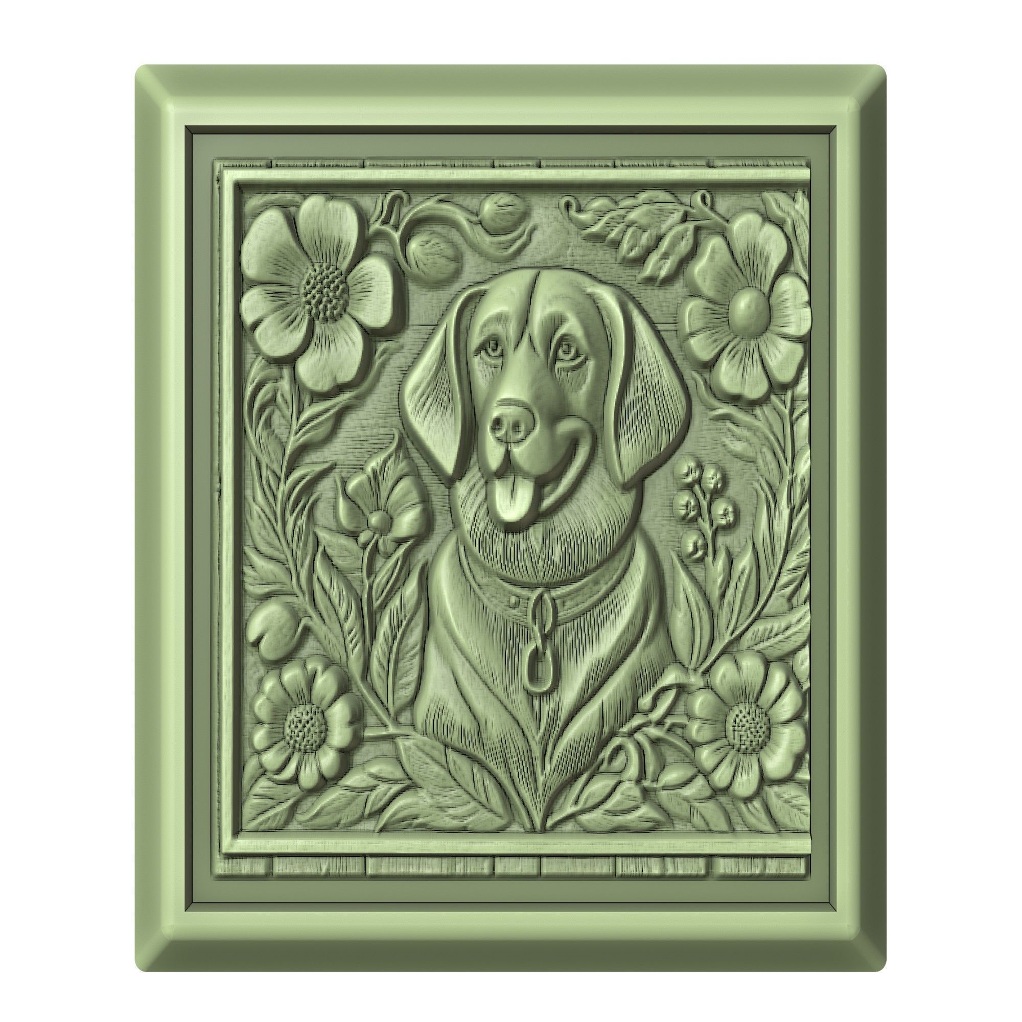 Dog Animal 3D print model_3