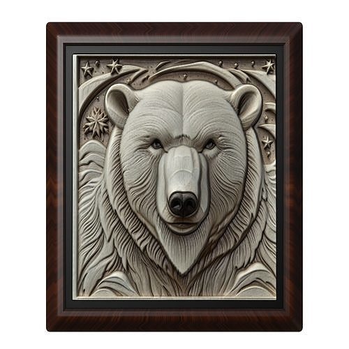 Polar Bear Animal 3D print model