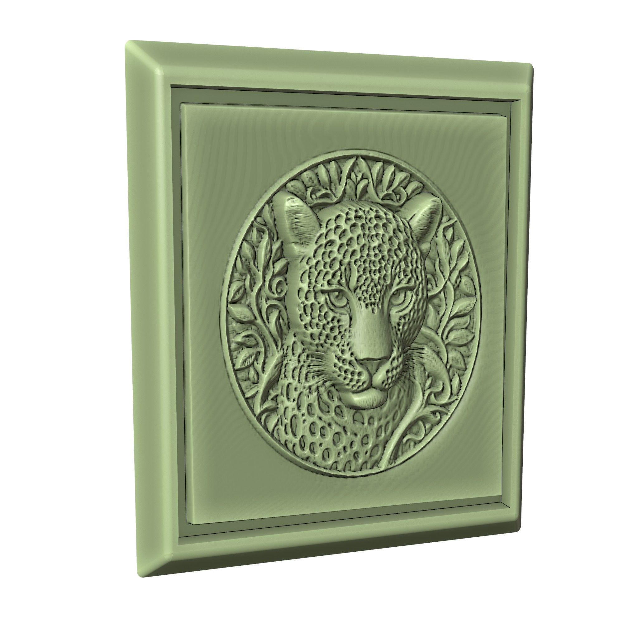 Leopard Animal 3D print model_3