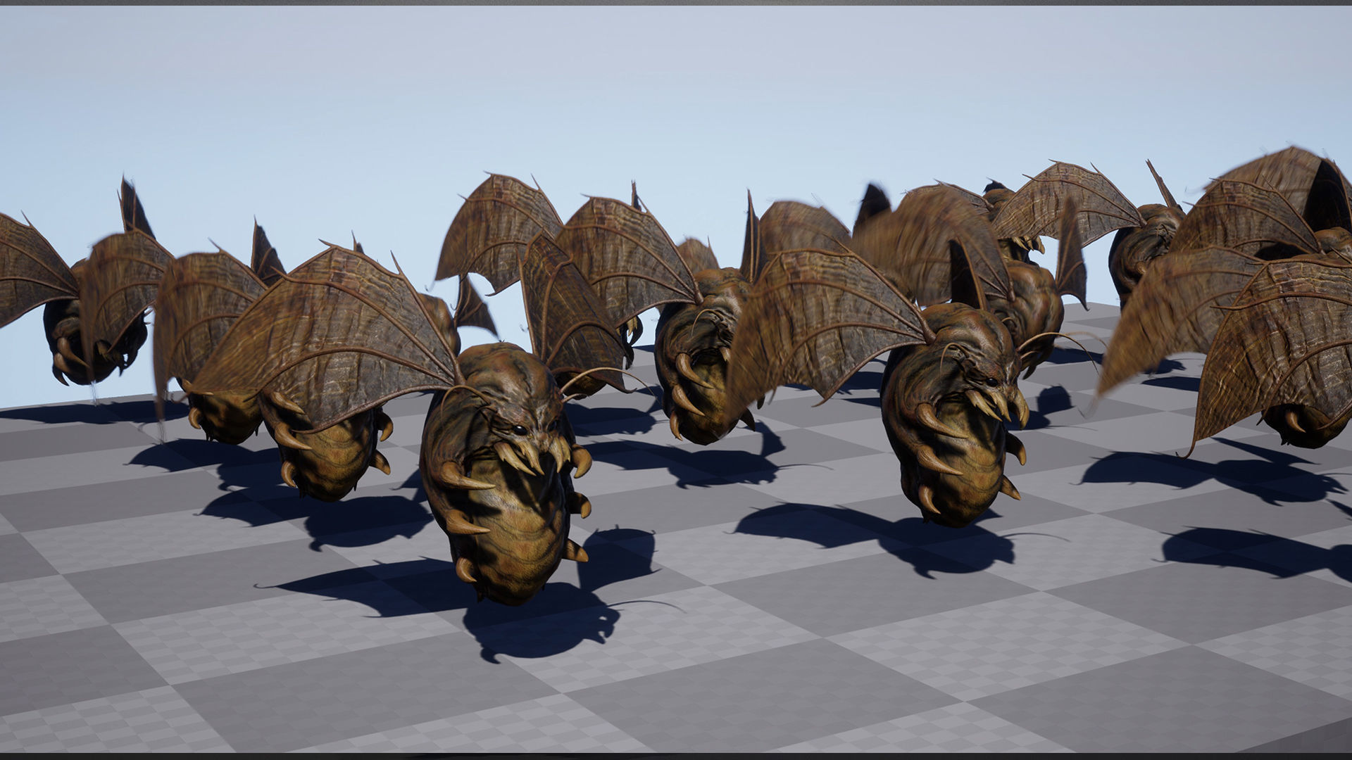 Worm Lt2 - Game Ready Low-poly 3D model Low-poly 3D model_9