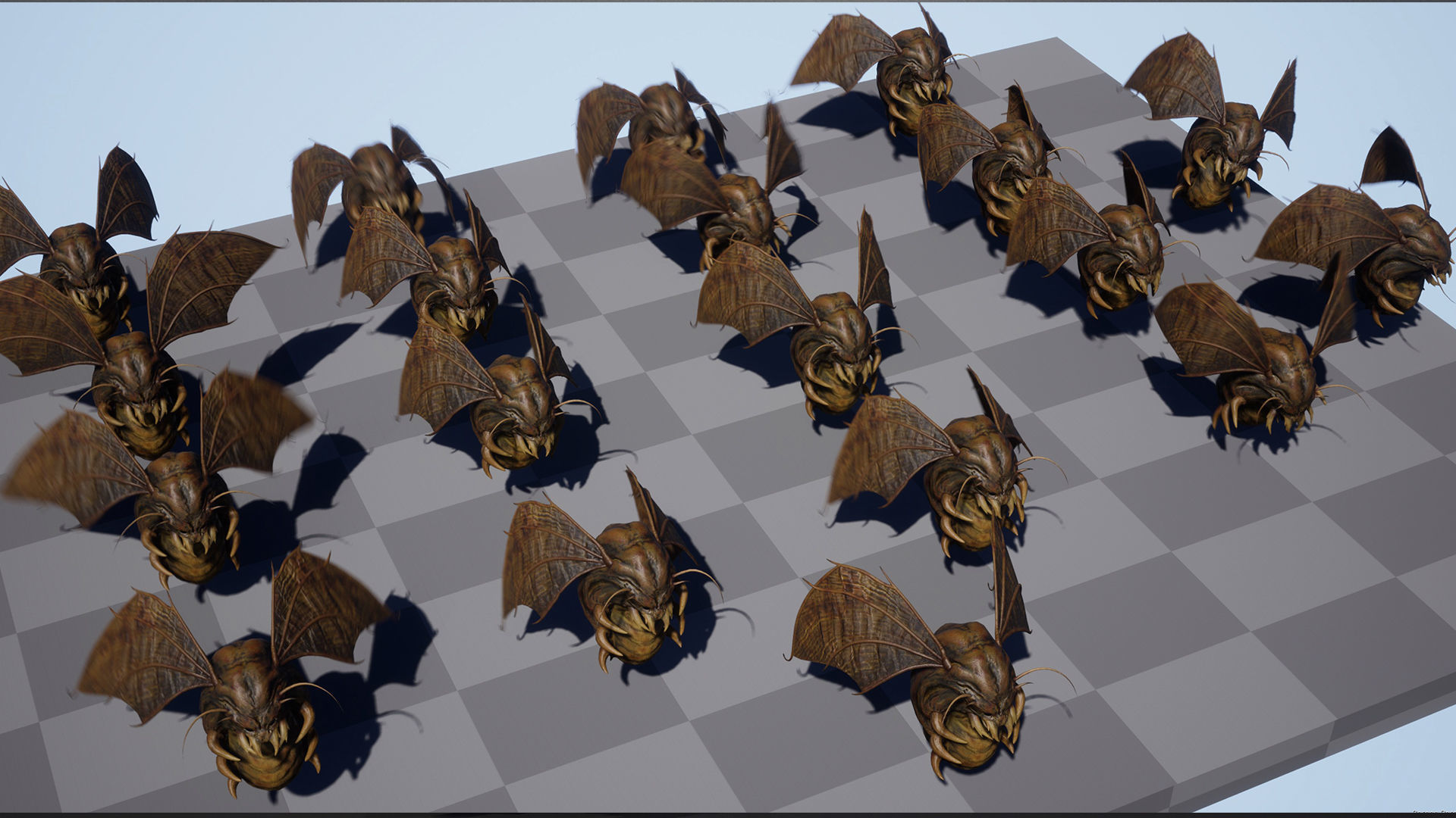 Worm Lt2 - Game Ready Low-poly 3D model Low-poly 3D model_7