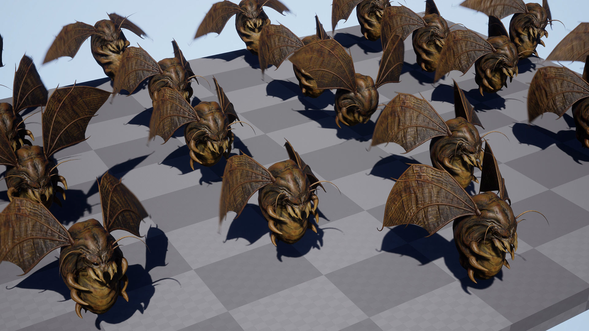 Worm Lt2 - Game Ready Low-poly 3D model Low-poly 3D model_5