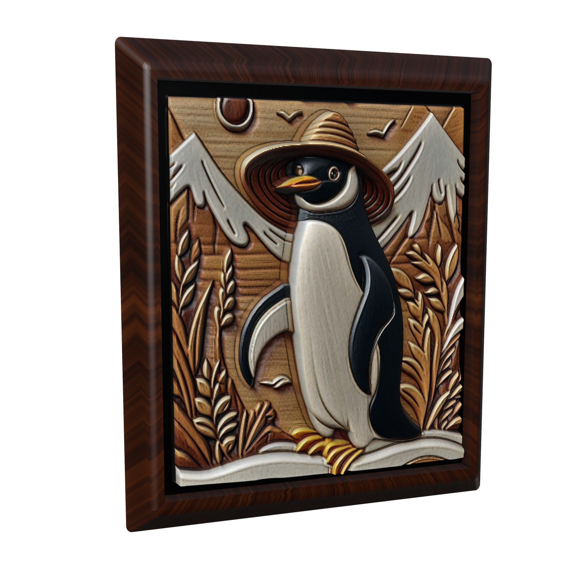 Penguin Animal 3D print model_1