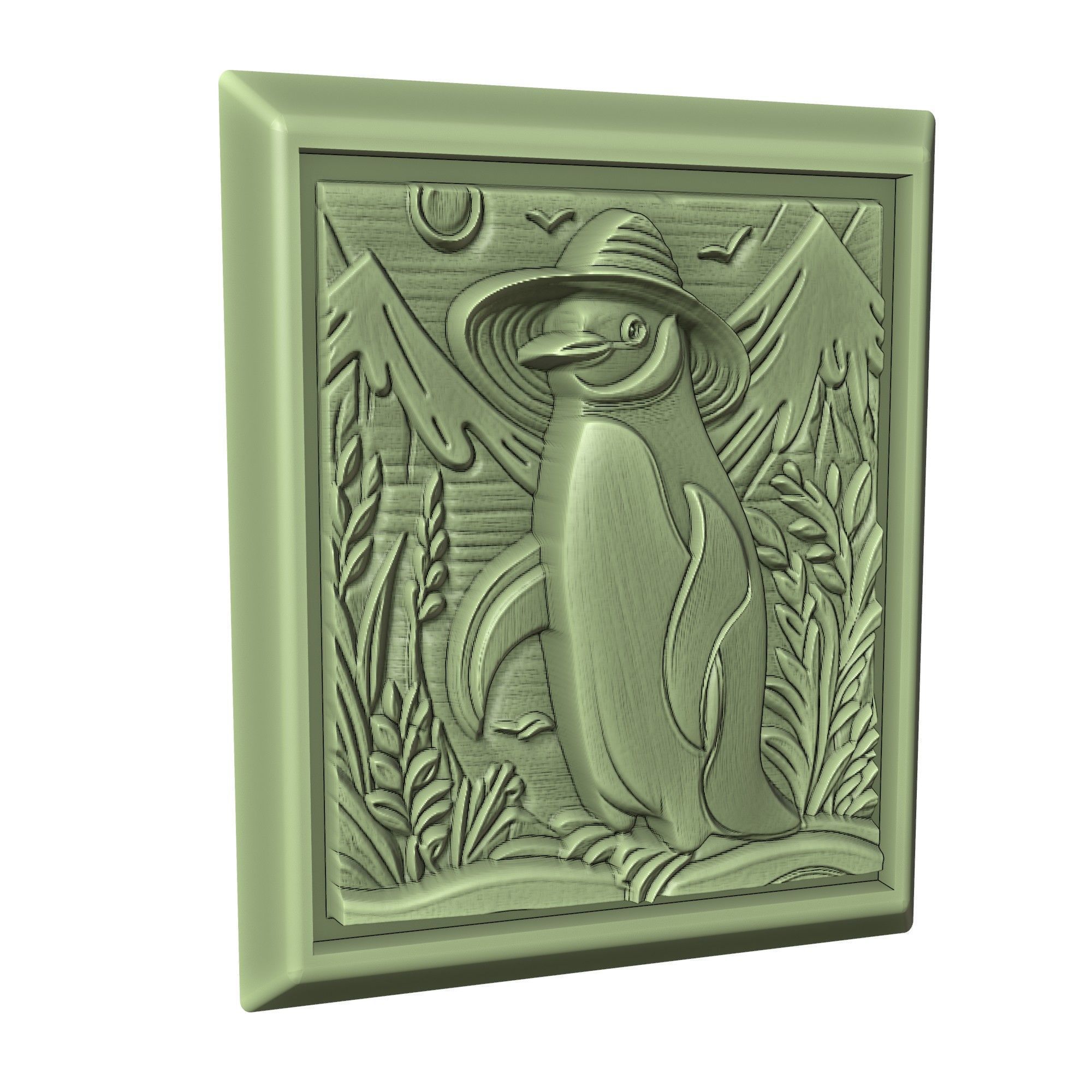 Penguin Animal 3D print model_3