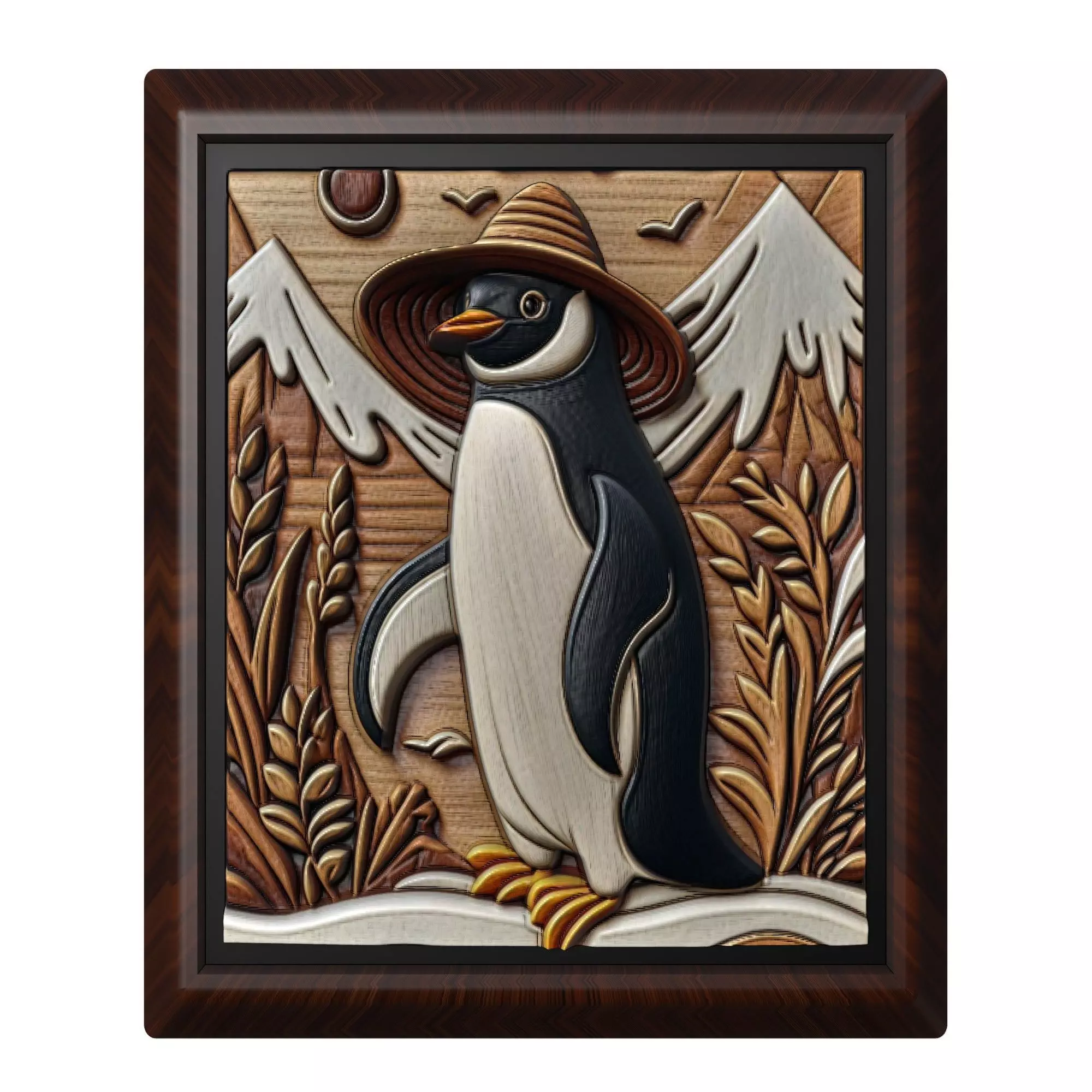 Penguin Animal 3D print model_0