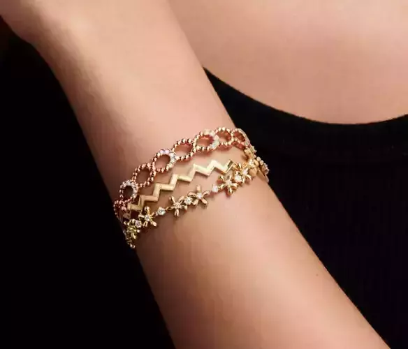 Galons Dior bracelet 3D print model