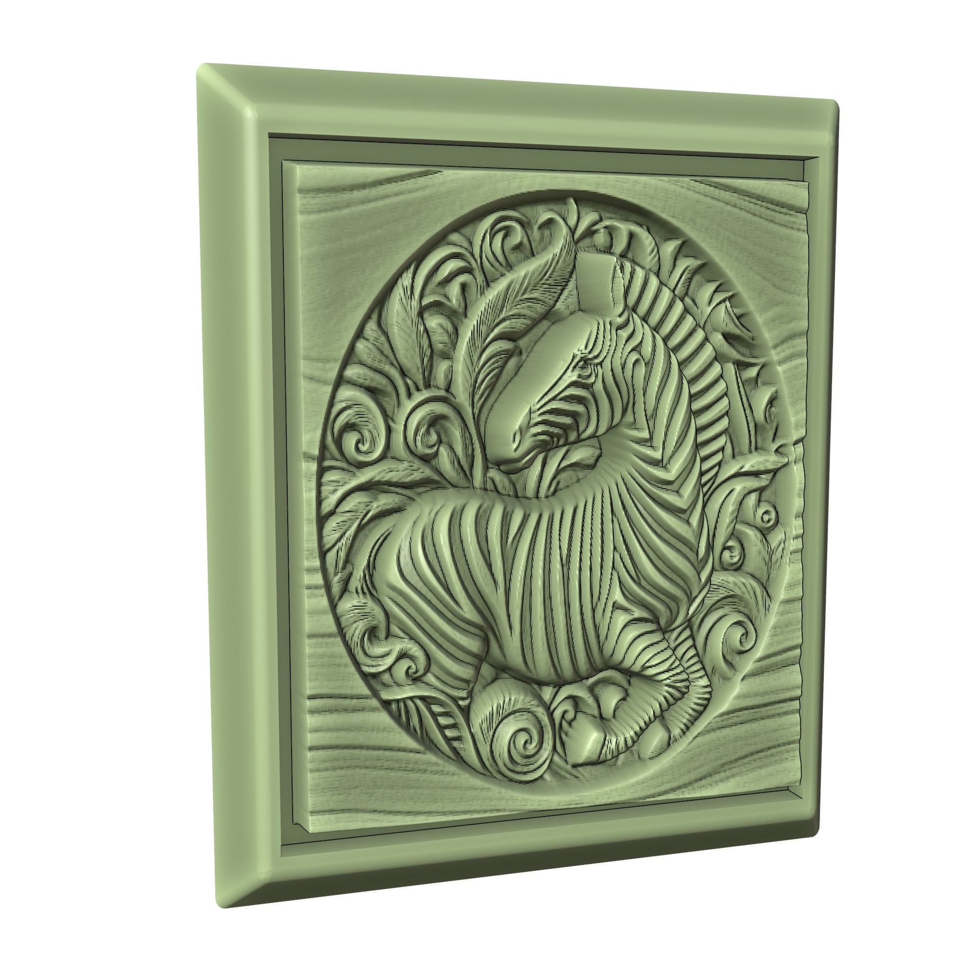 Zebra Animal 3D print model_3