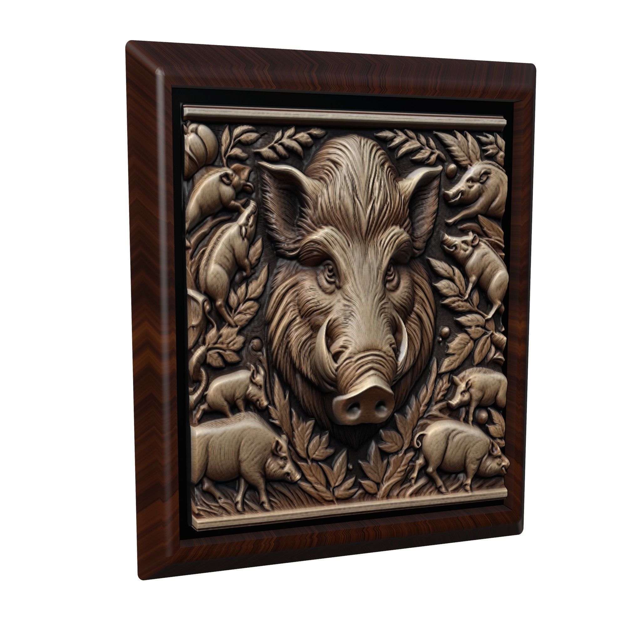 Wild Boar Animal 3D print model_1