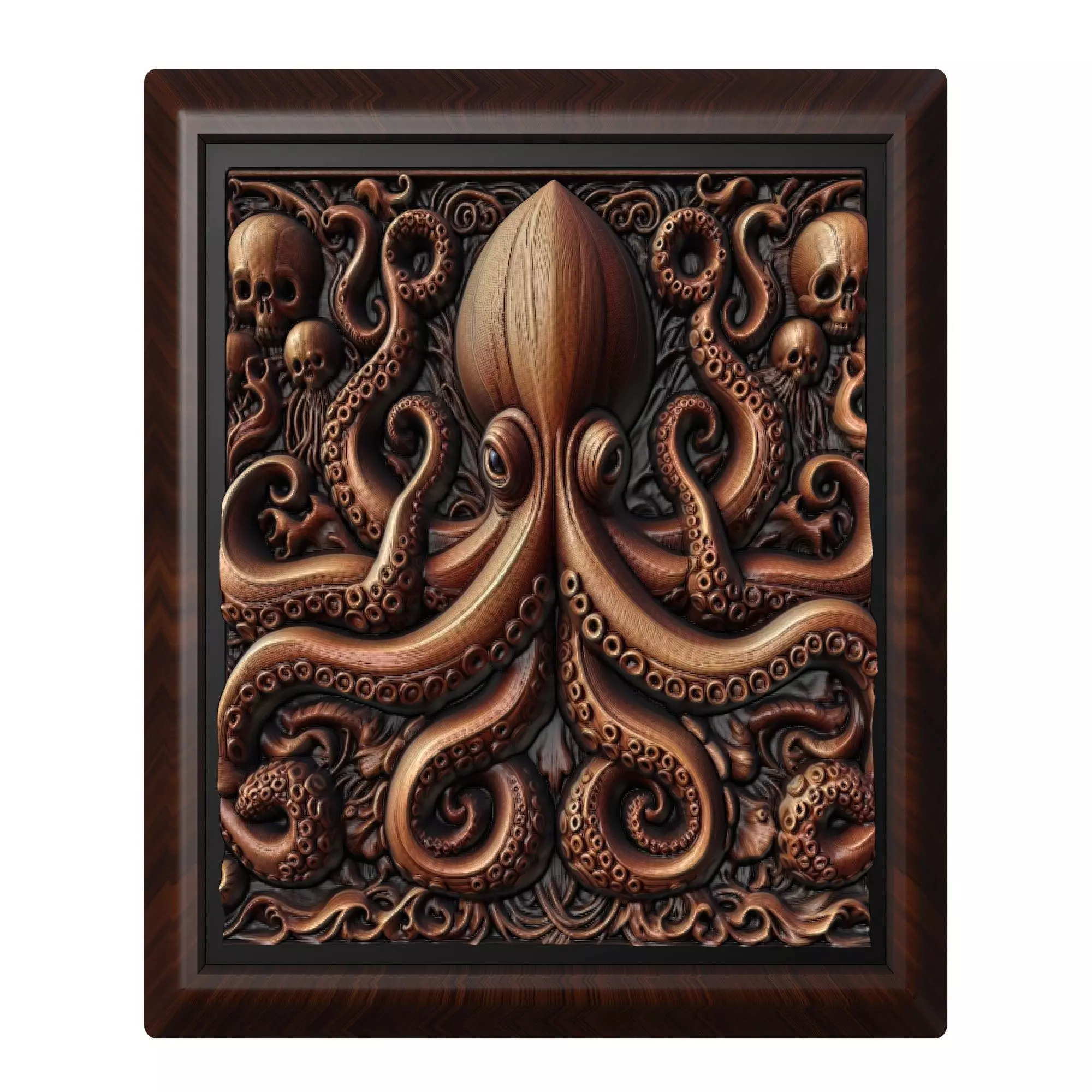 Octopus Animal 3D print model_0