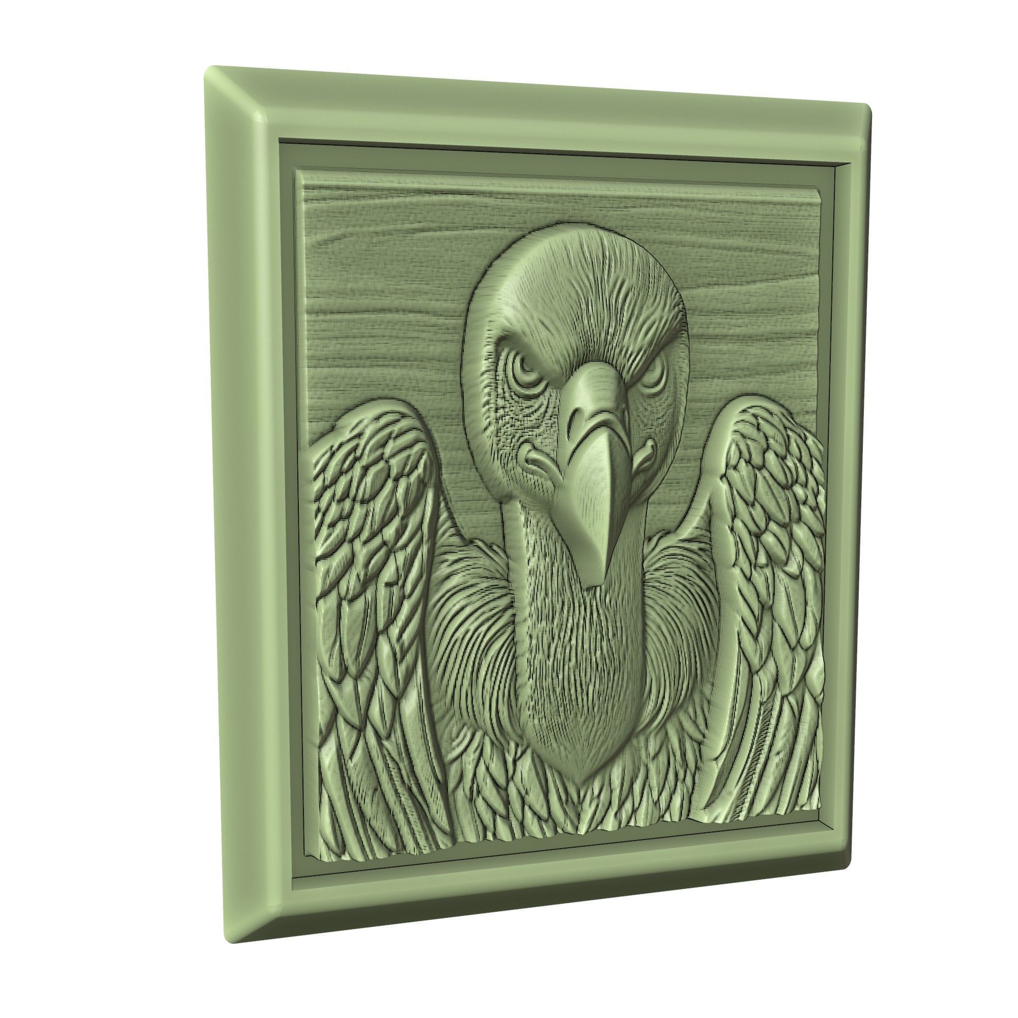 Vulture Animal 3D print model_3