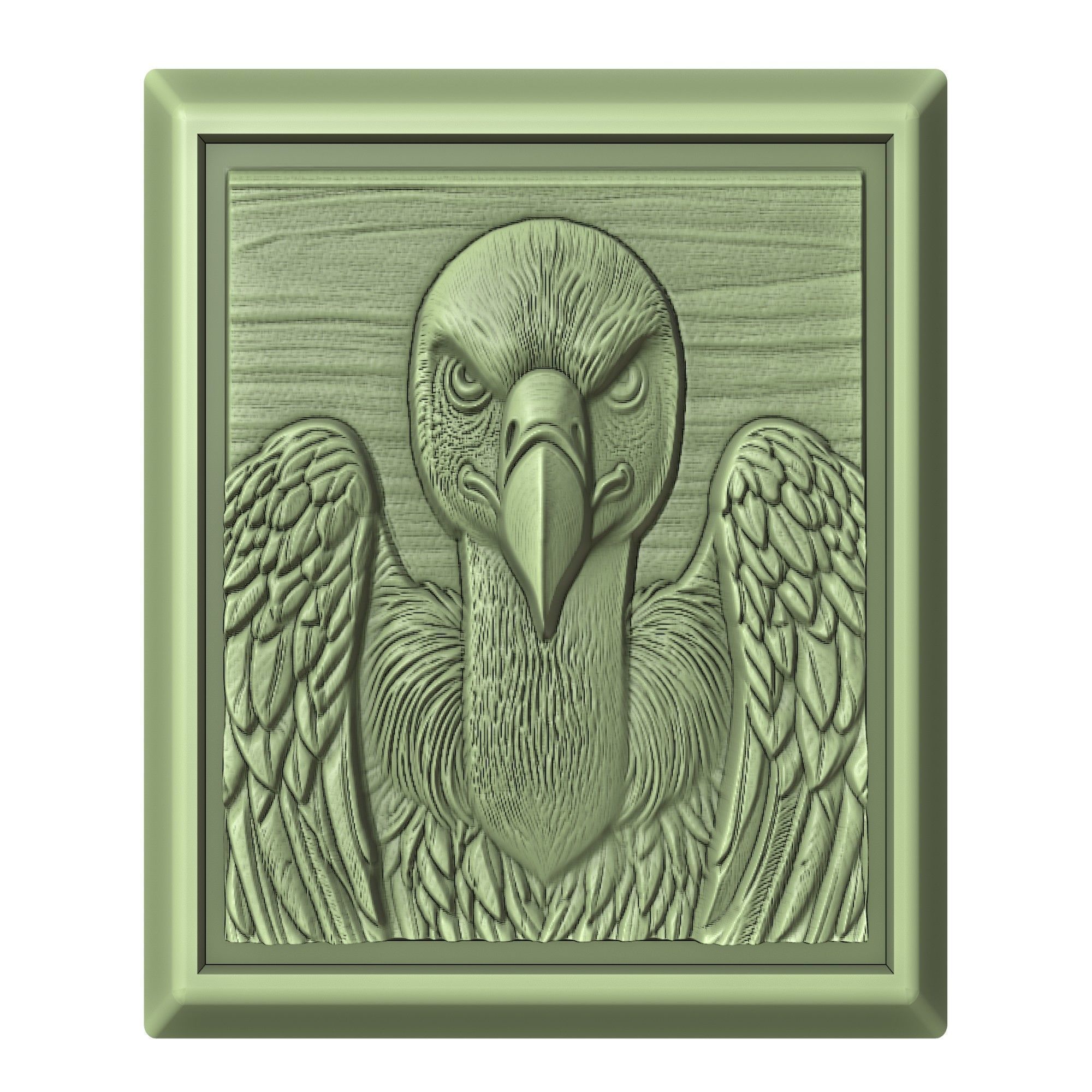 Vulture Animal 3D print model_2