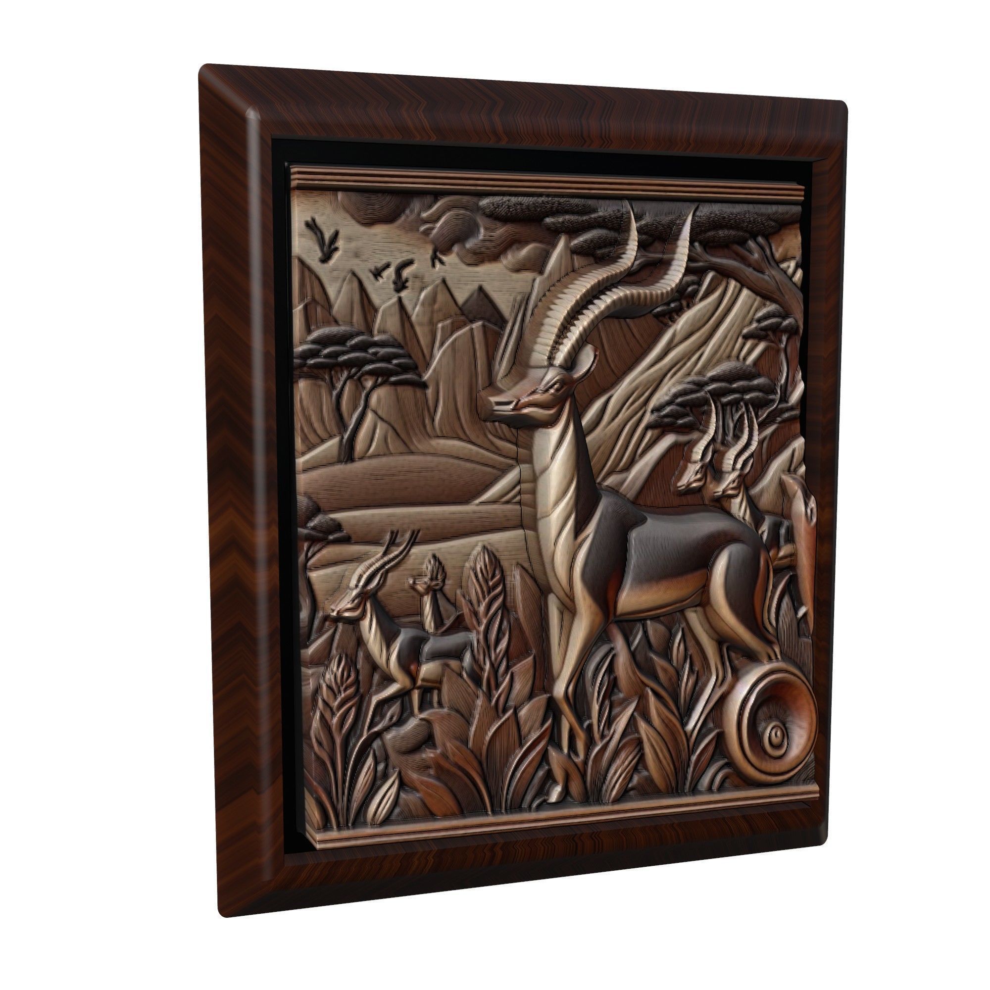 Antelope Animal 3D print model_1