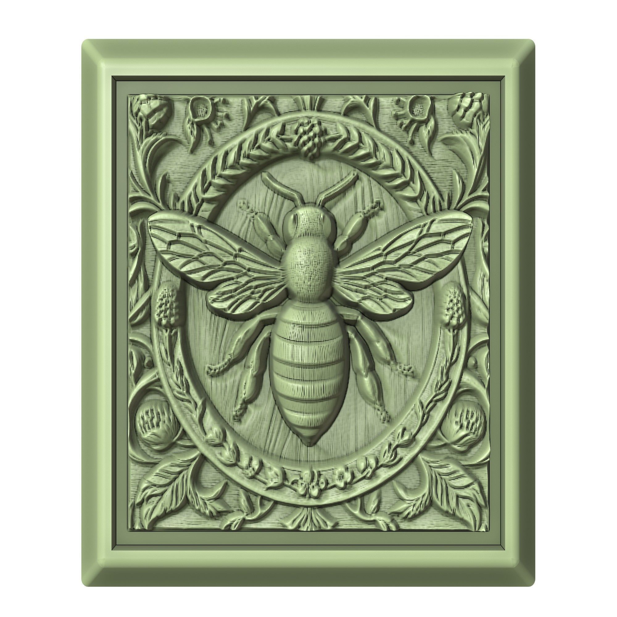Bee Animal 3D print model_2