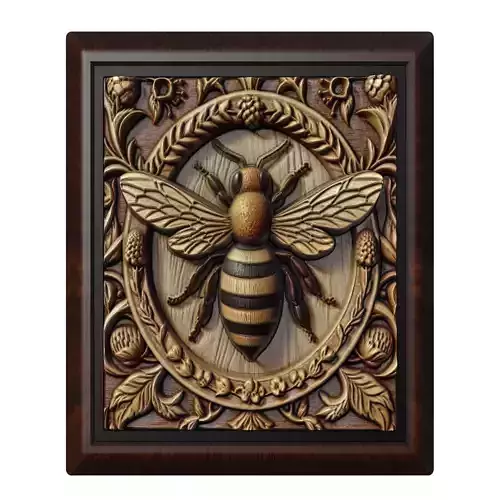 Bee Animal 3D print model