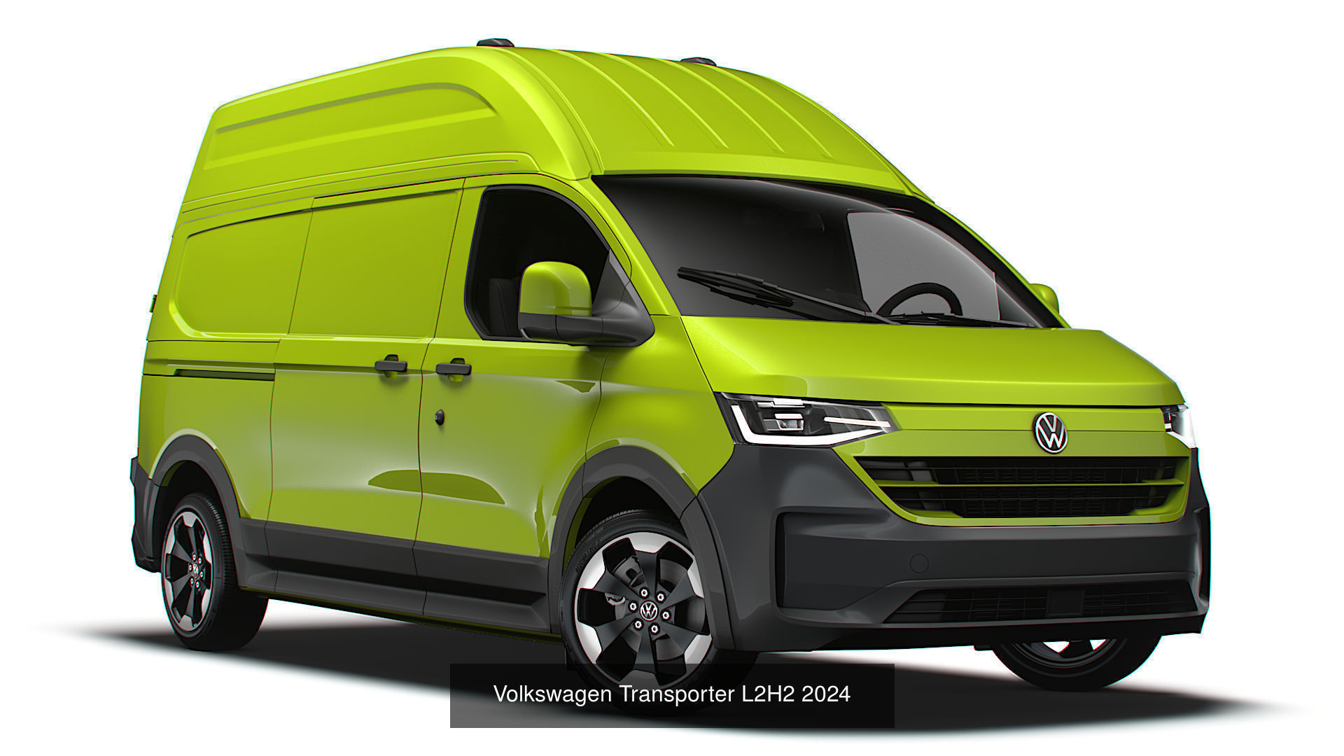Volkswagen Transporter 2024 3D Model Collection_4