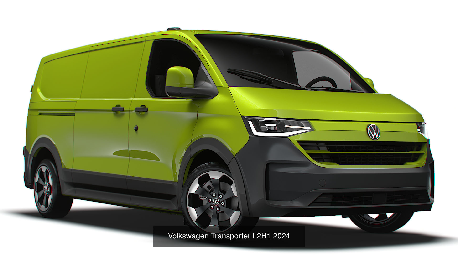Volkswagen Transporter 2024 3D Model Collection_1
