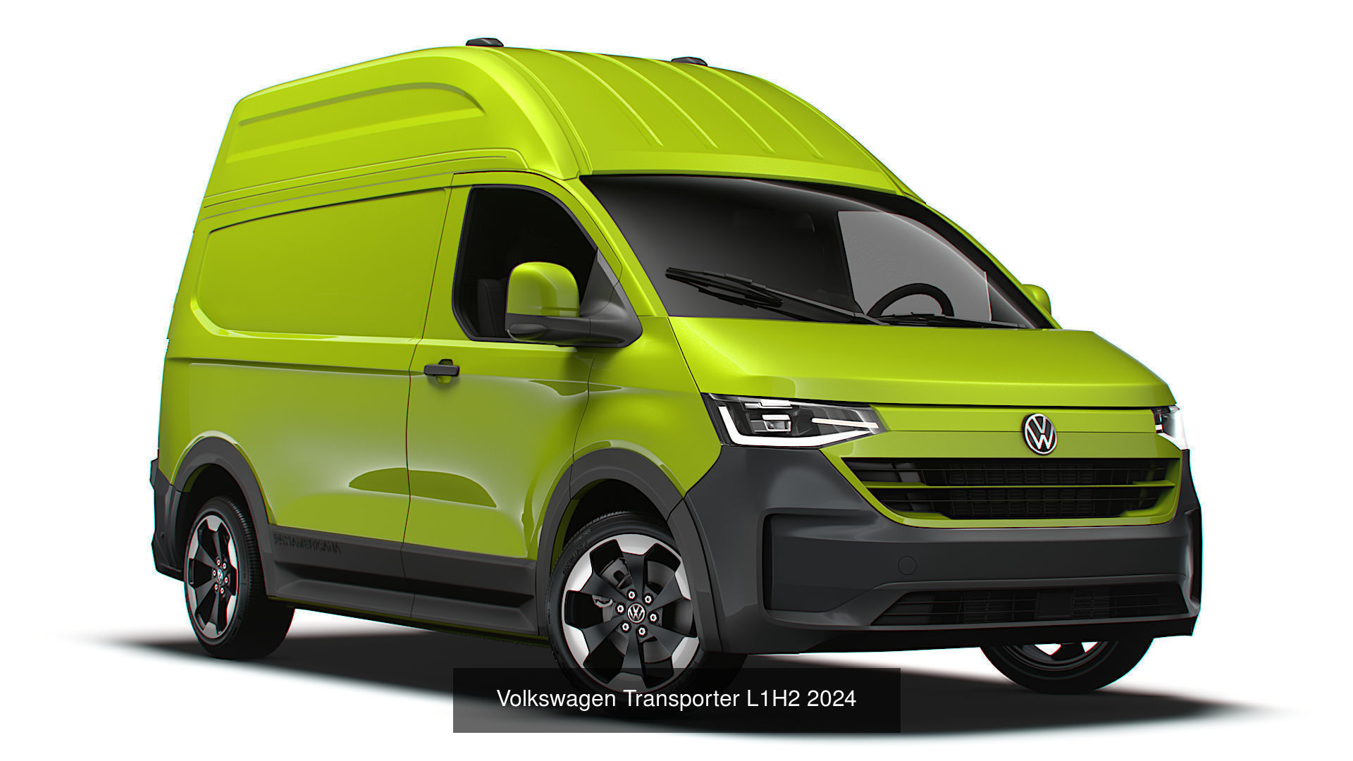 Volkswagen Transporter 2024 3D Model Collection_3
