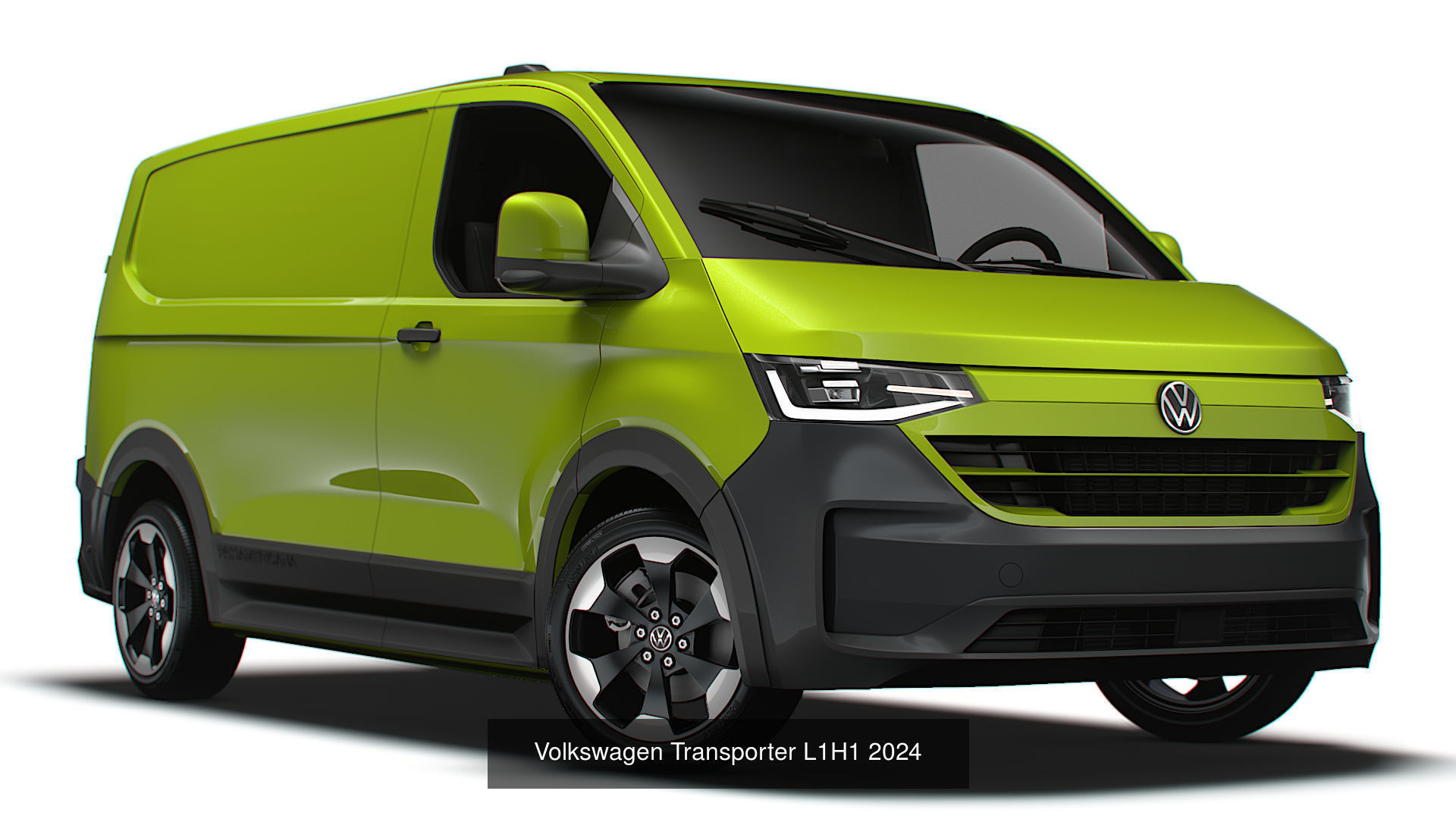 Volkswagen Transporter 2024 3D Model Collection_2