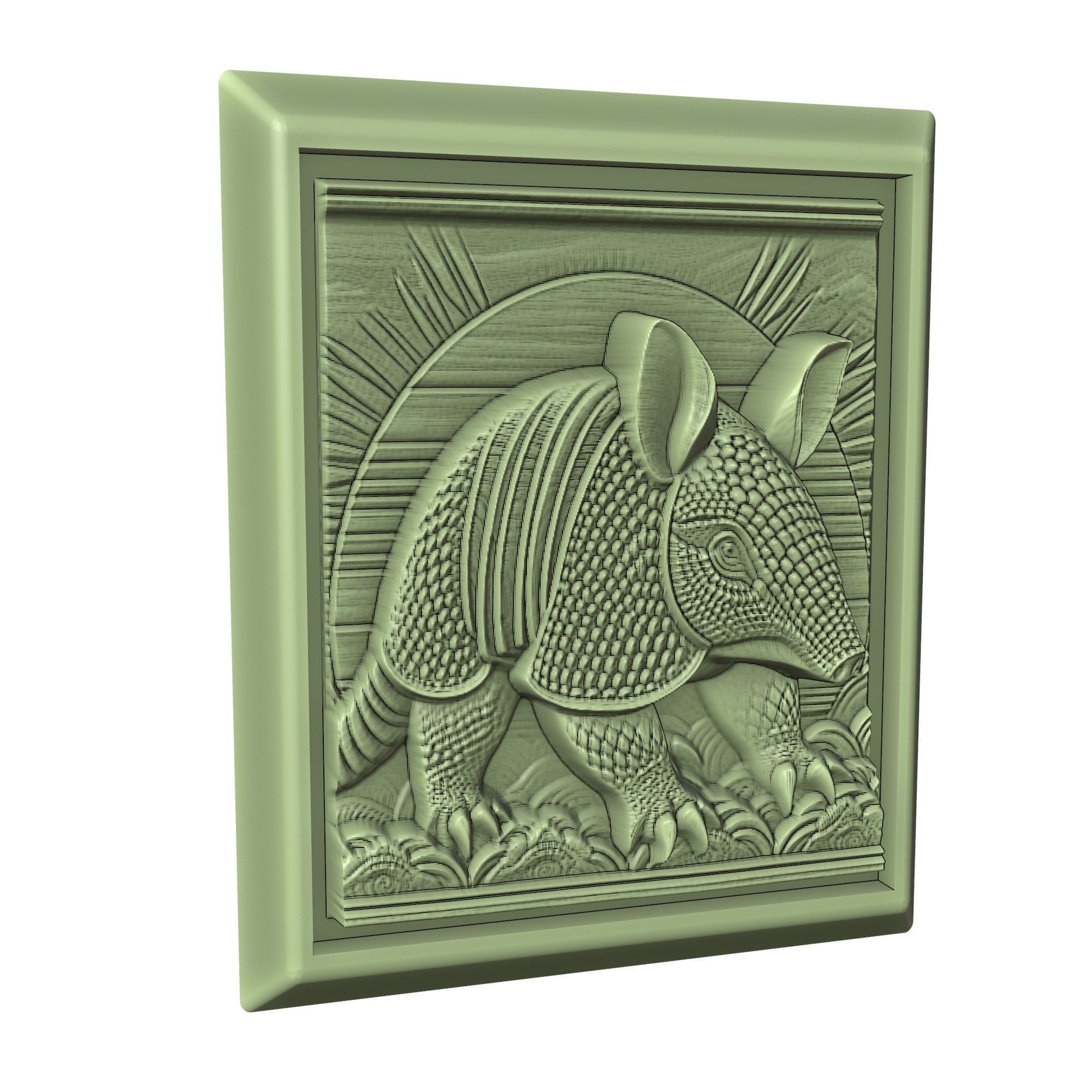 Armadillo Animal 3D print model_3