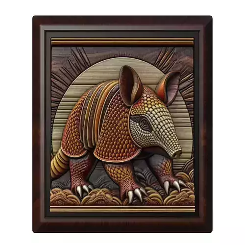 Armadillo Animal 3D print model