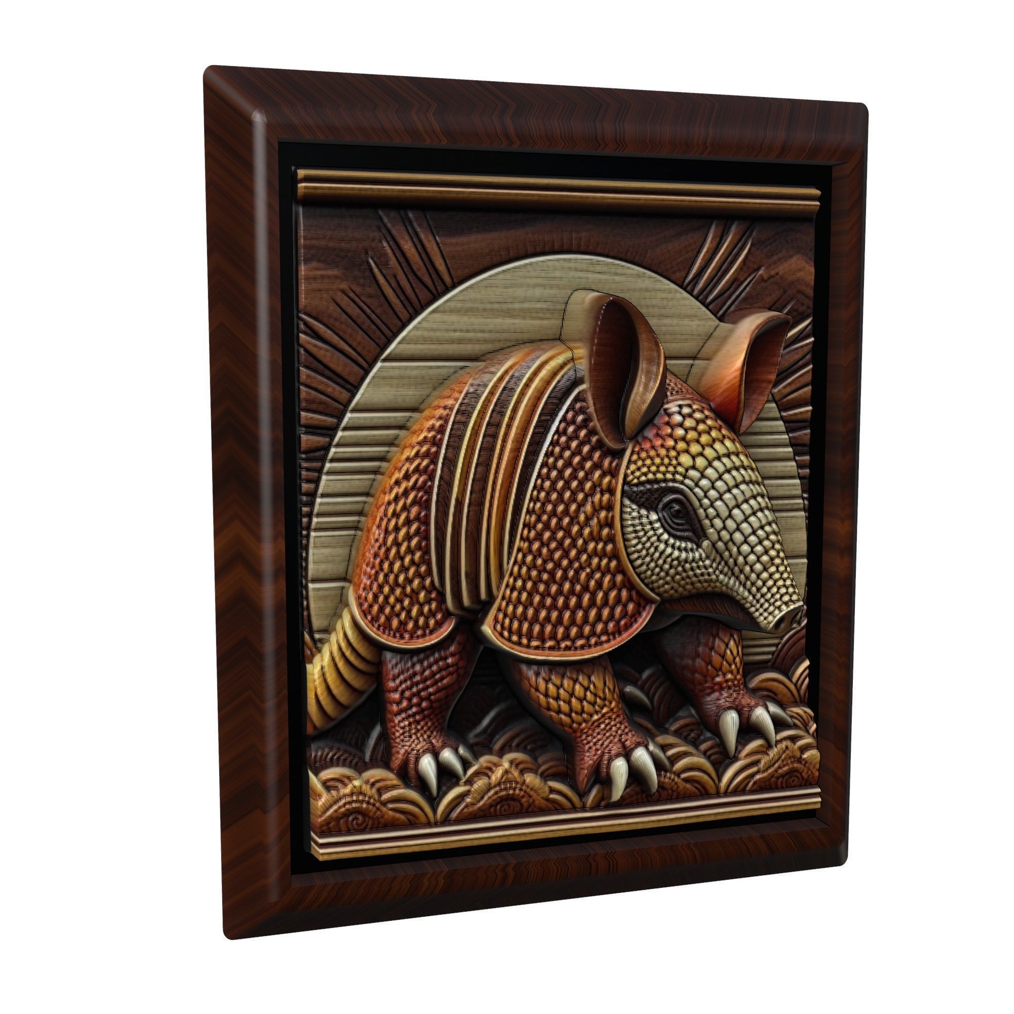 Armadillo Animal 3D print model_1