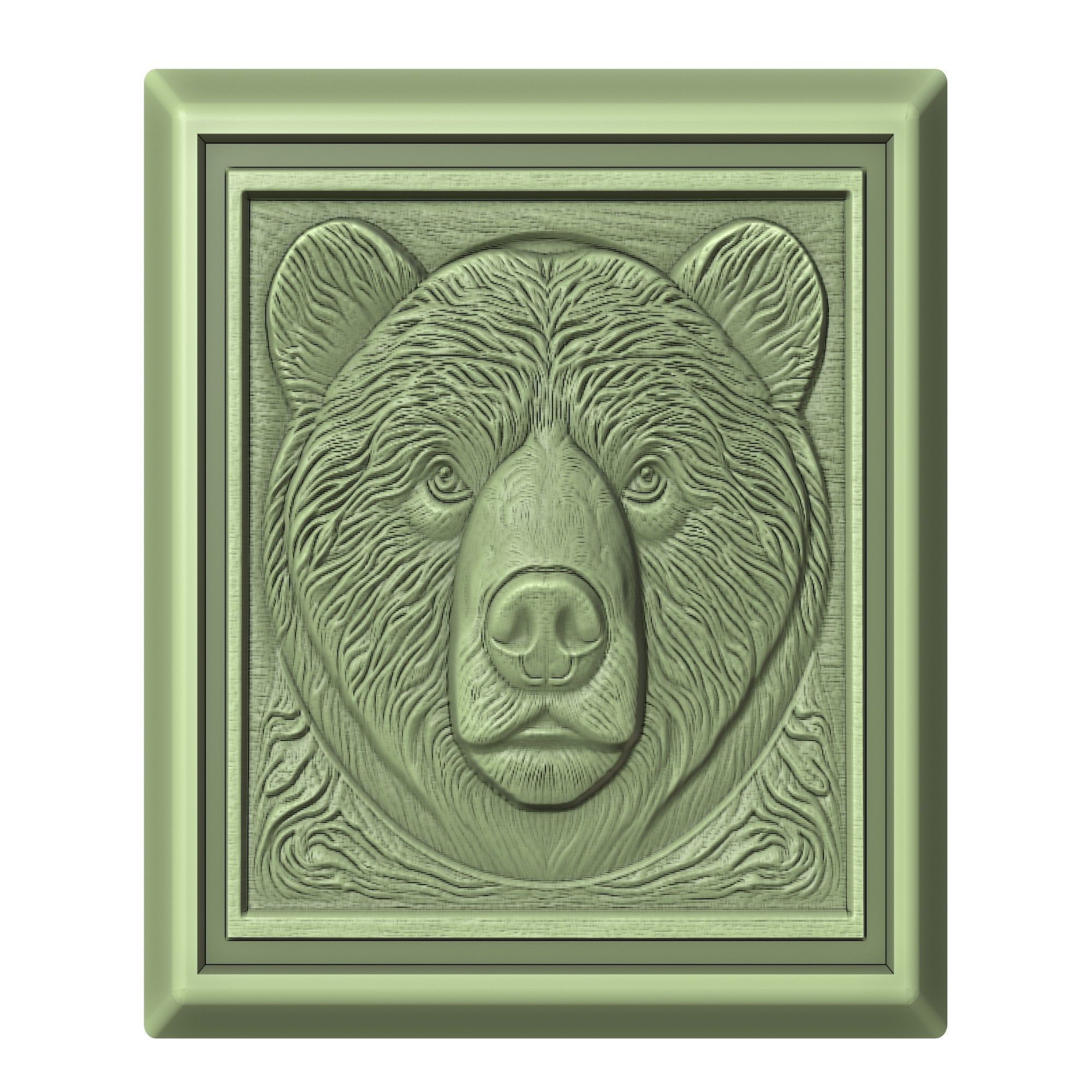 Bear Animal 3D print model_2