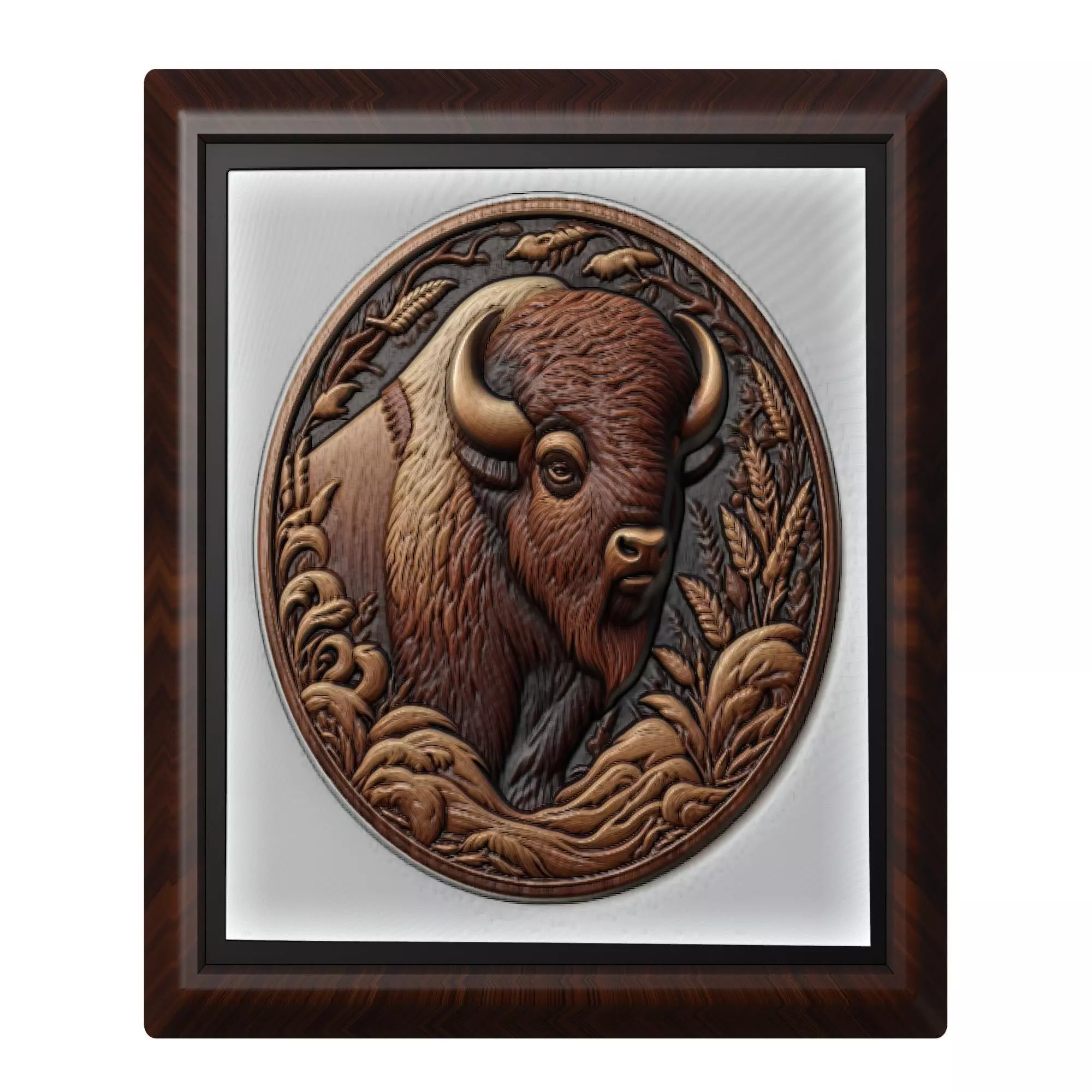 Bison Animal 3D print model_0