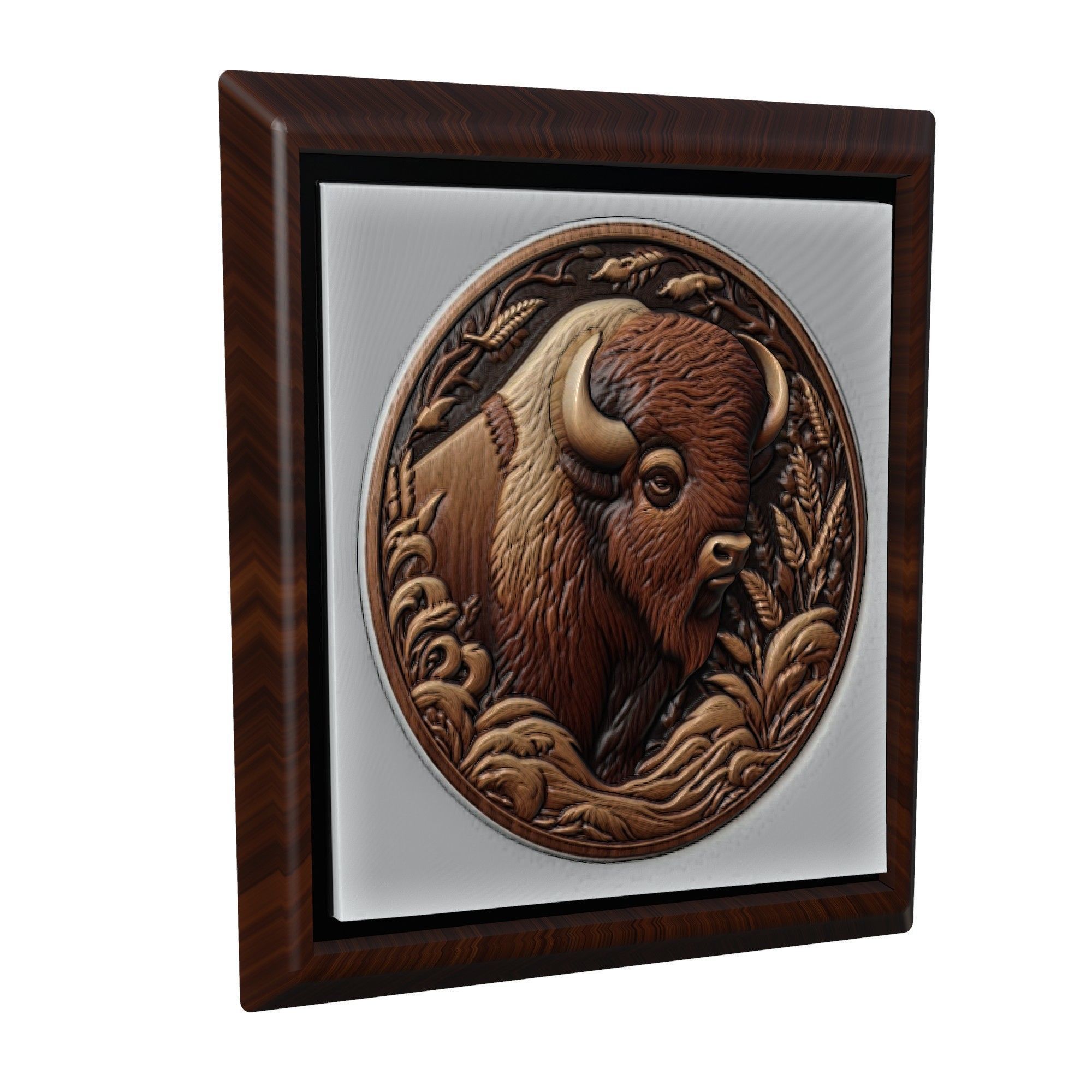 Bison Animal 3D print model_1