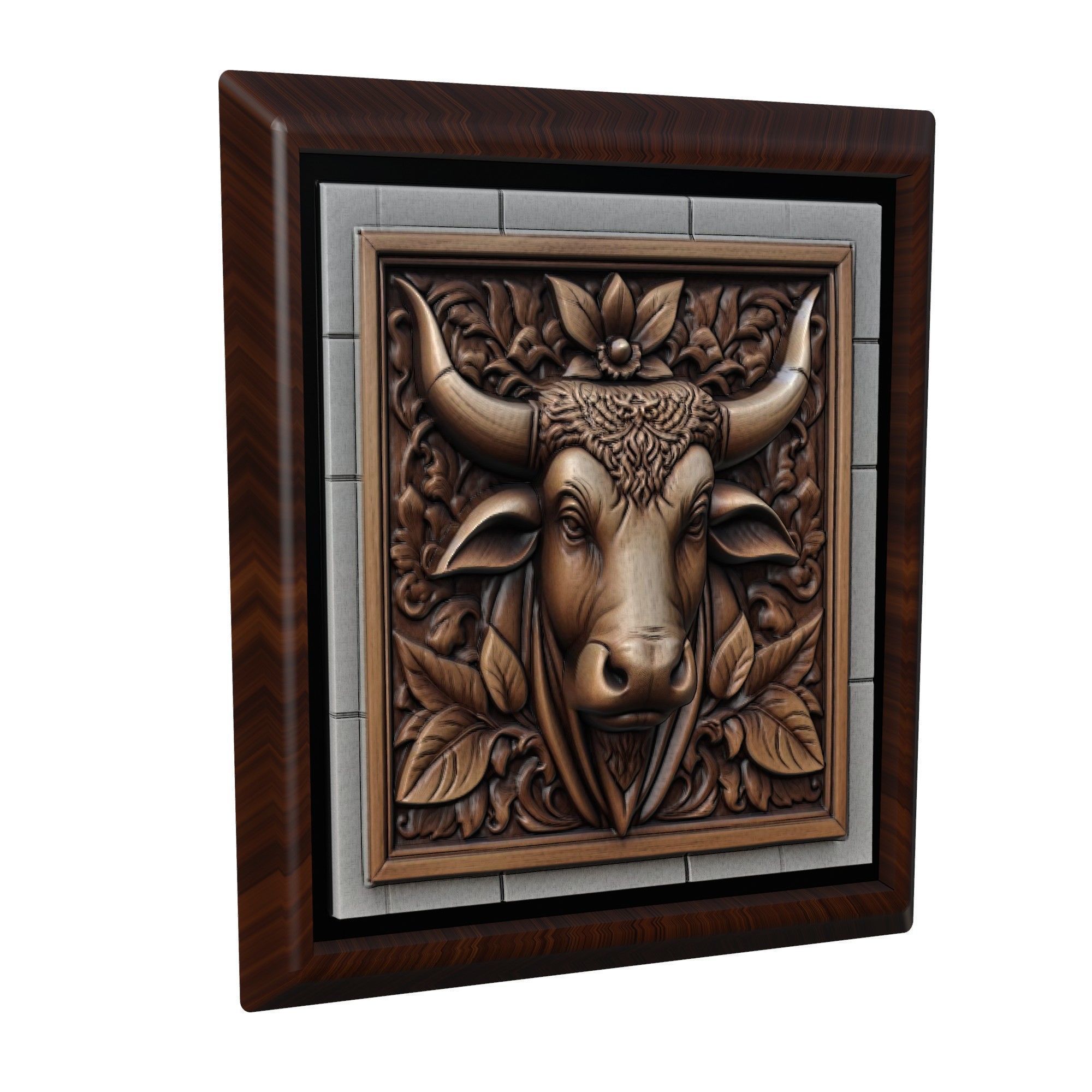 Bull Animal 3D print model_1