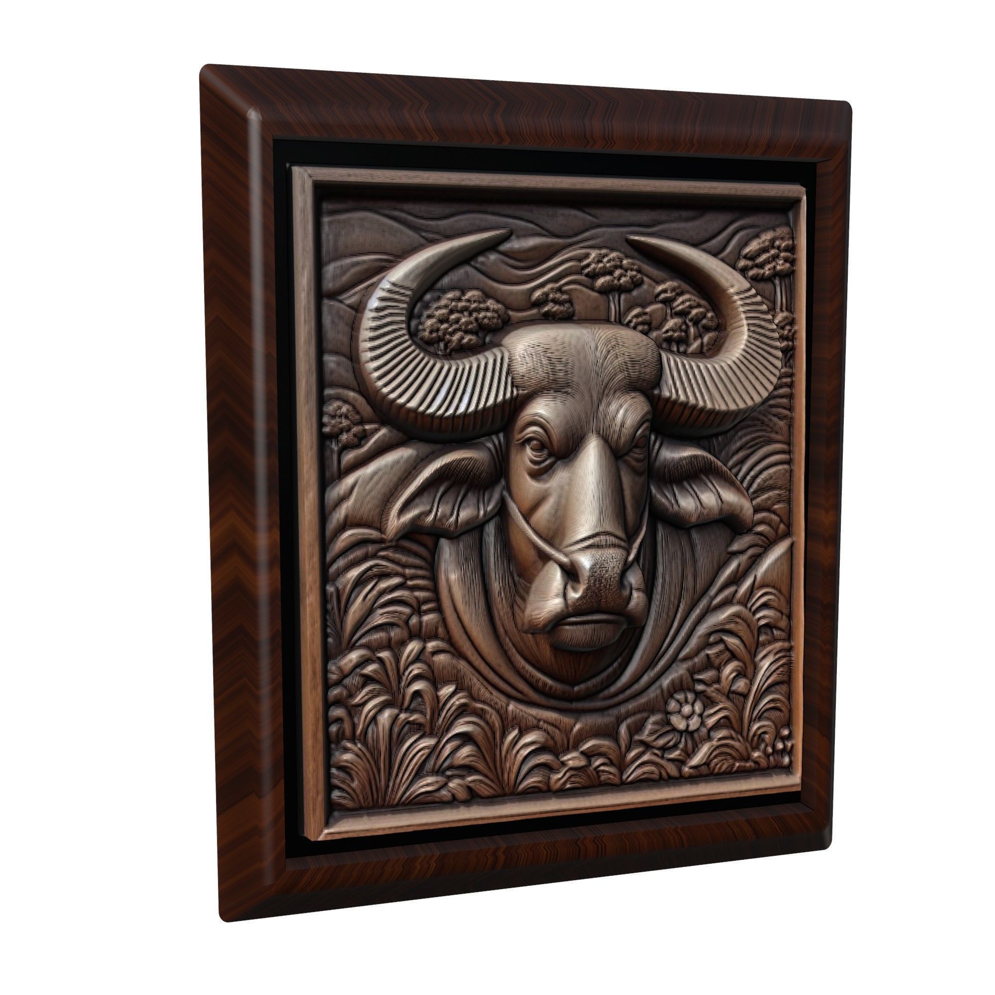 Buffalo Animal 3D print model_1