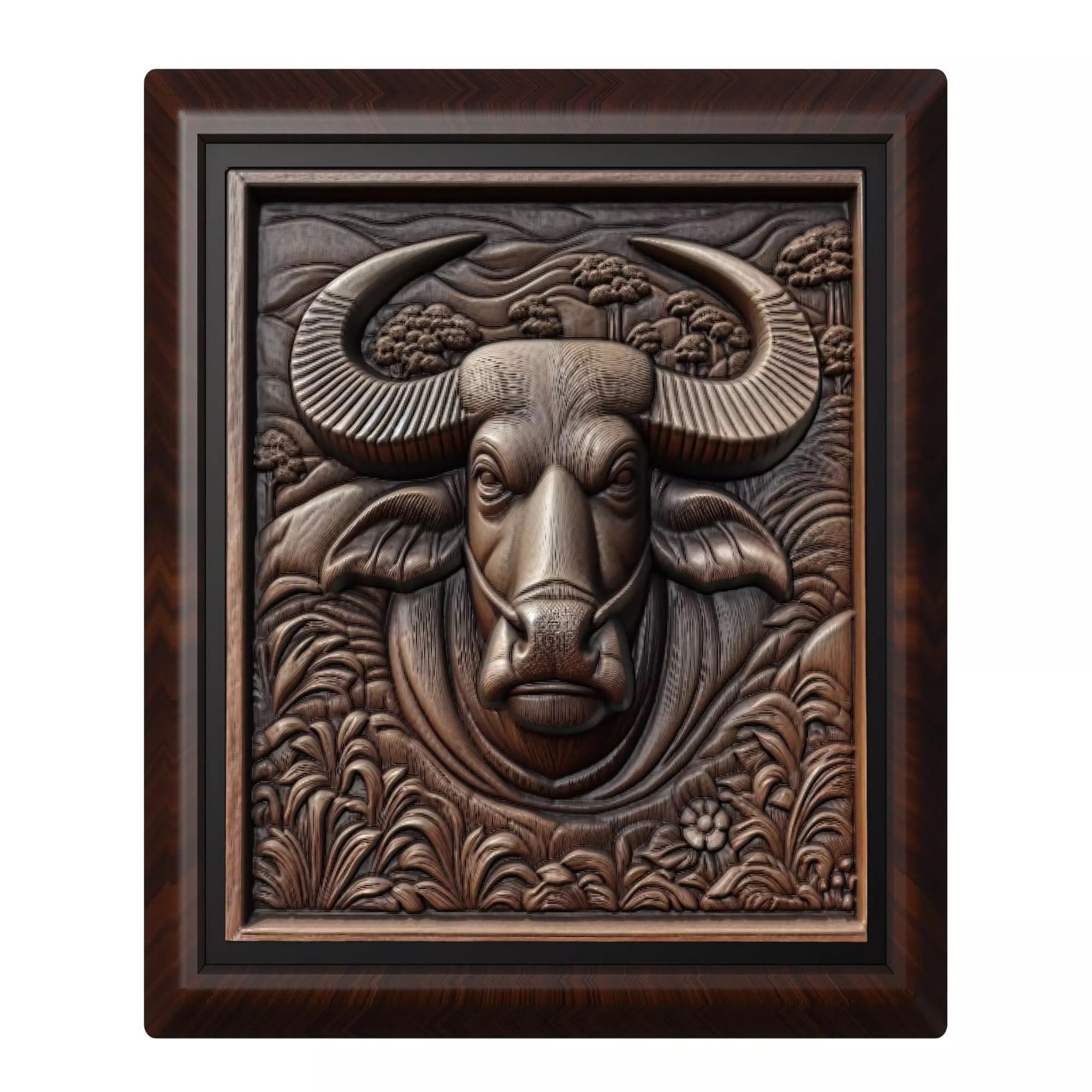 Buffalo Animal 3D print model_0