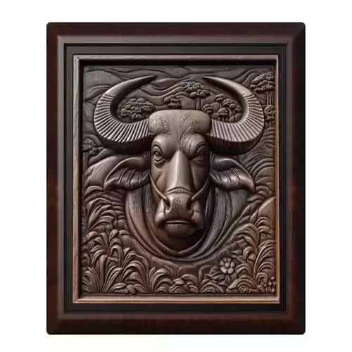 Buffalo Animal 3D print model