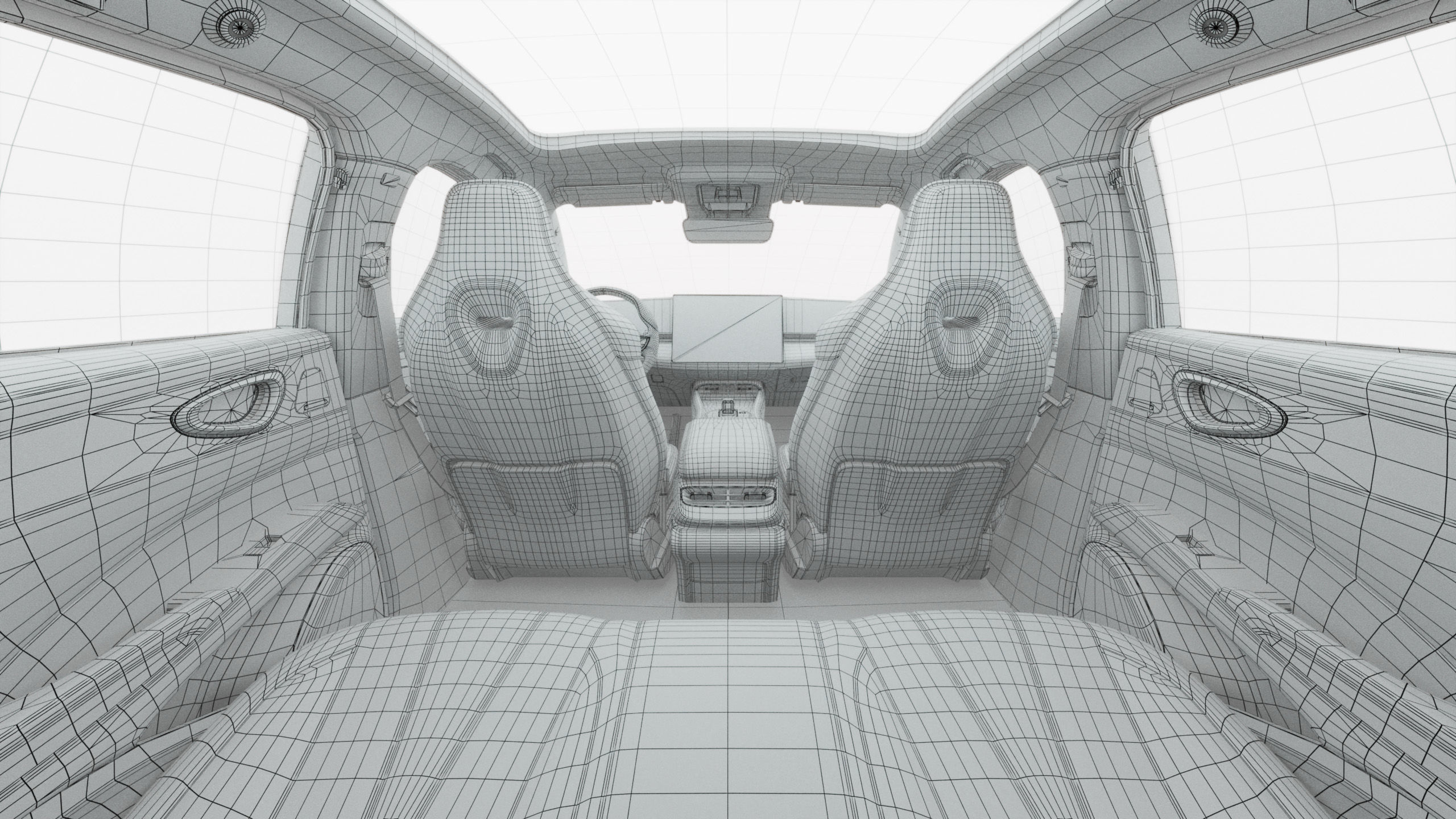 2025 BYD Seal With Interior 3D model_28