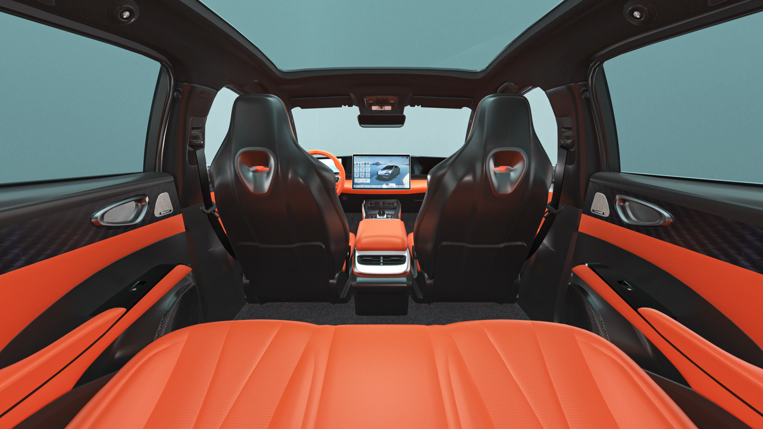 2025 BYD Seal With Interior 3D model_17