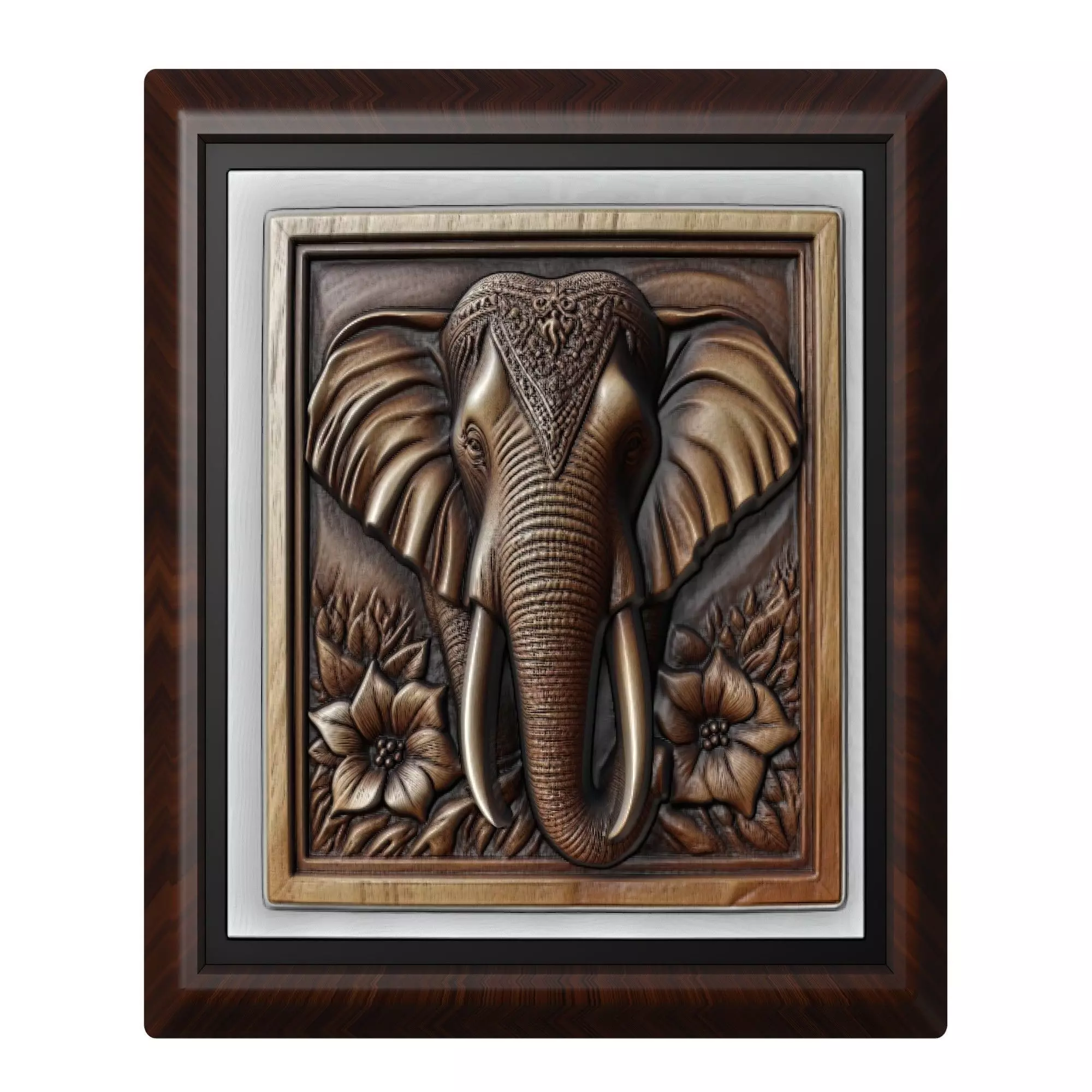 Elephant Animal 3D print model_0